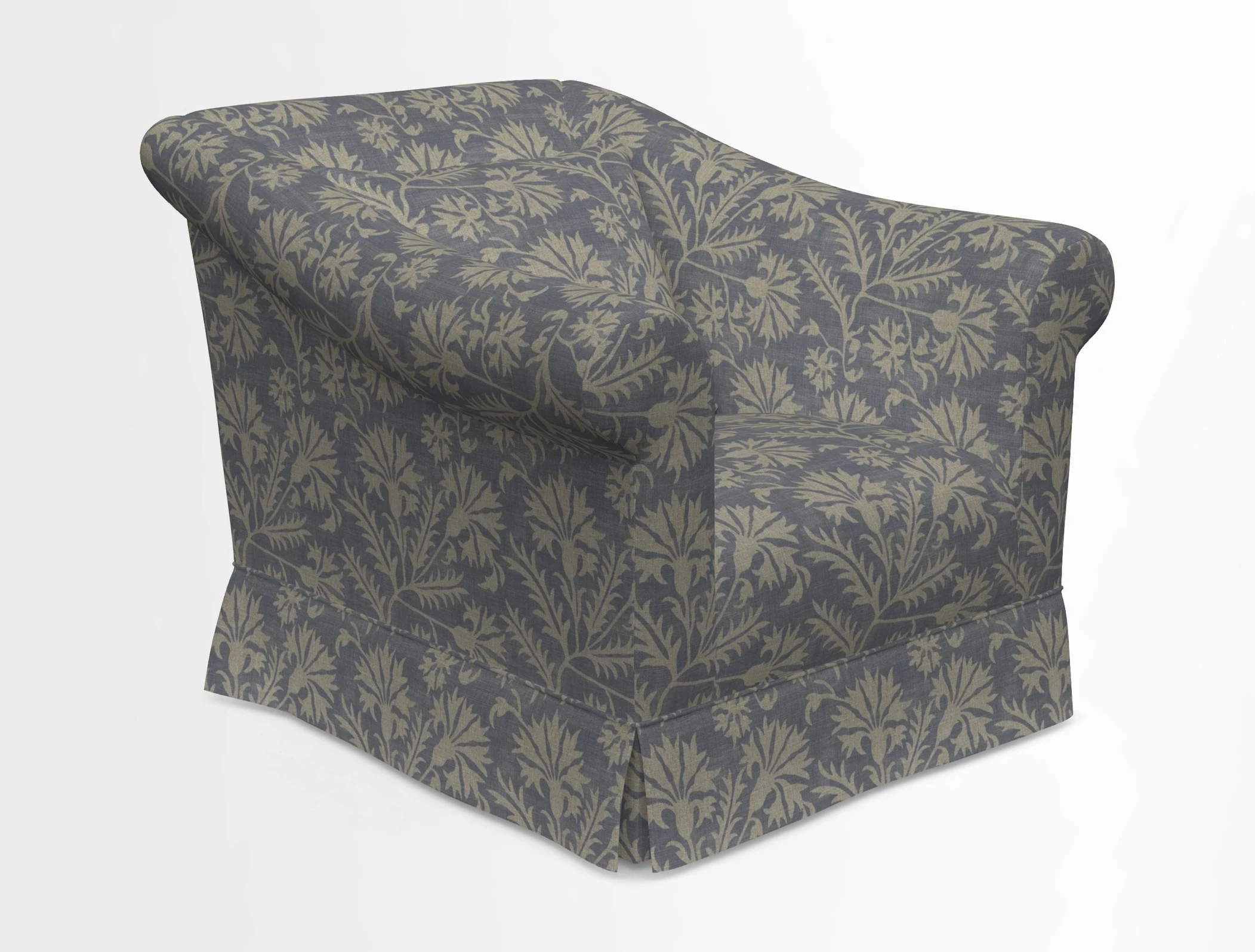 Turnberry Chair in Two Tone Plain Biscuit 