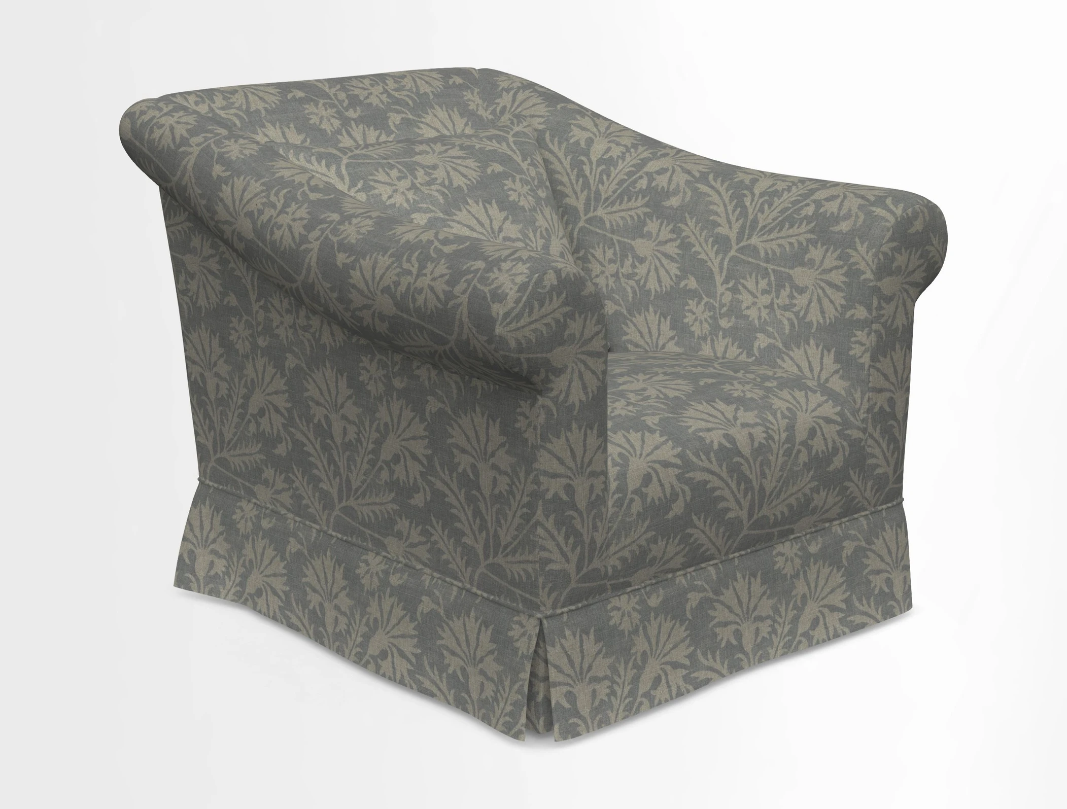 Turnberry Chair in Two Tone Plain Biscuit 