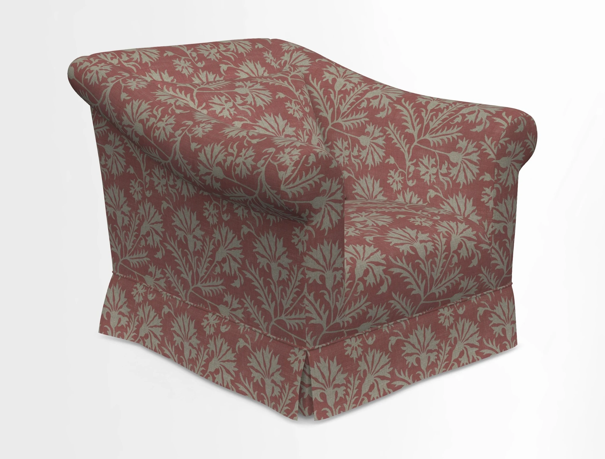 Turnberry Chair in Two Tone Plain Biscuit 