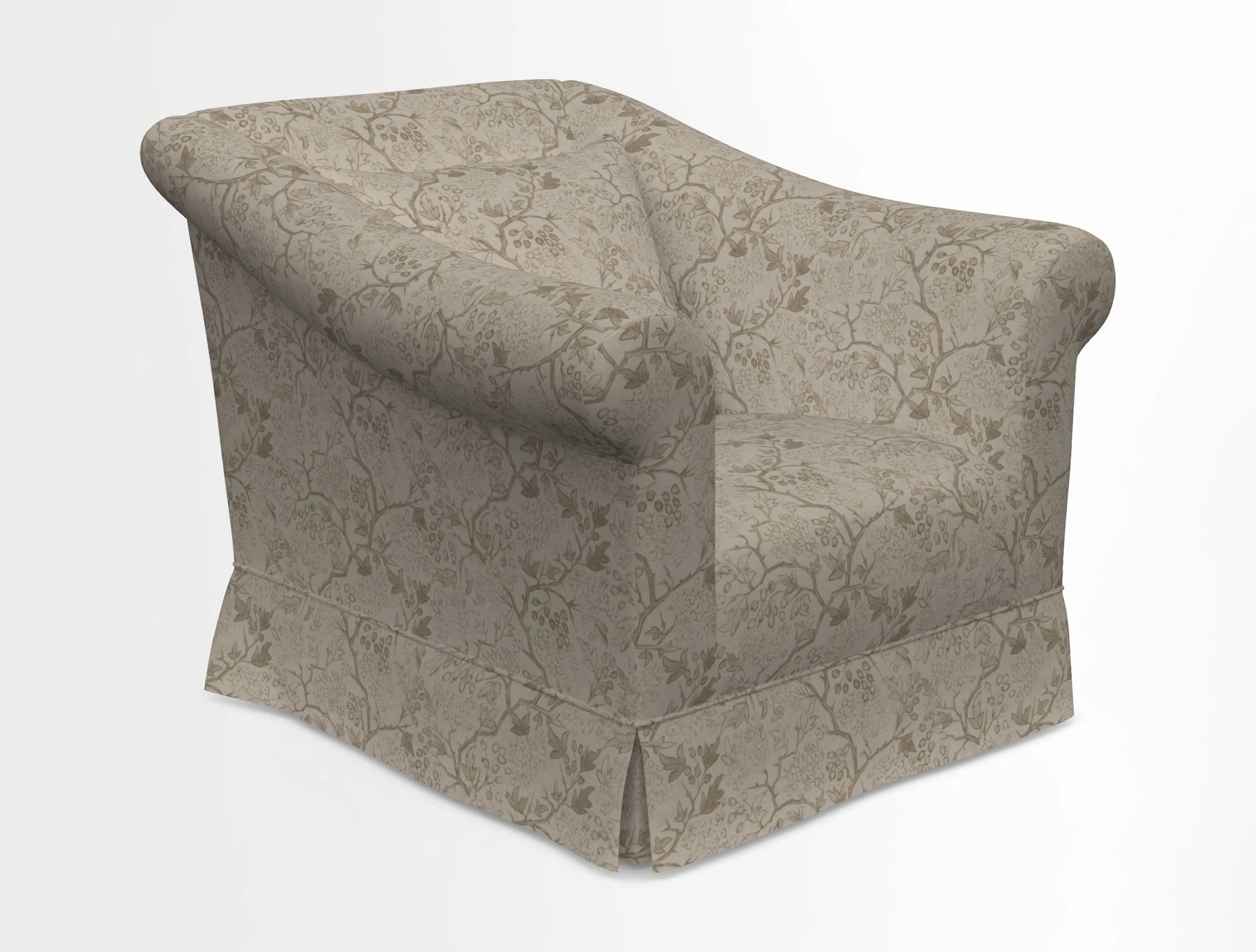 Turnberry Chair in Two Tone Plain Biscuit 