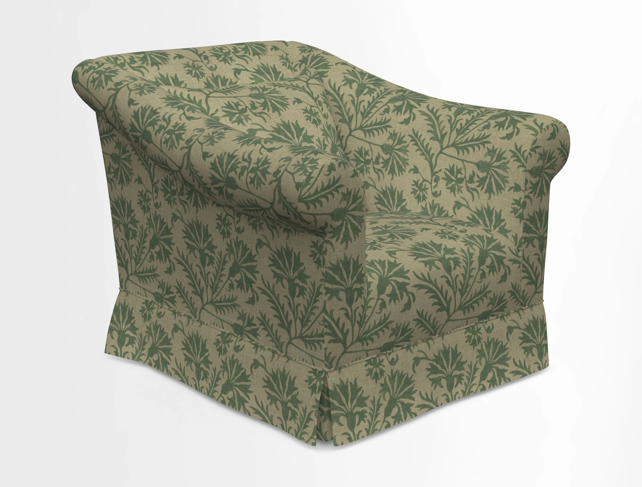 Turnberry Chair in Two Tone Plain Biscuit 