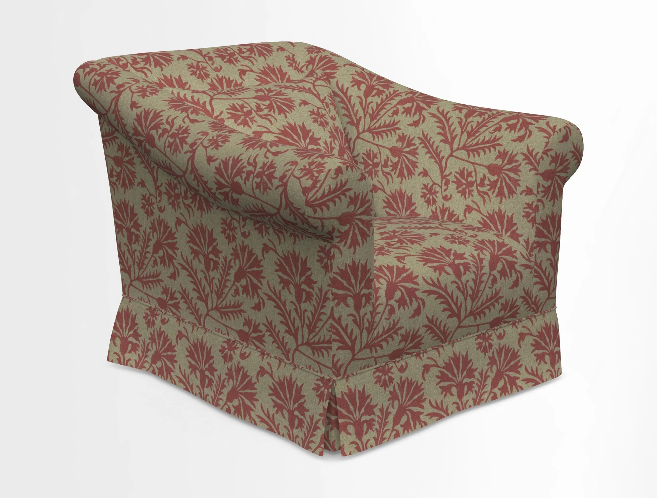 Turnberry Chair in Two Tone Plain Biscuit 