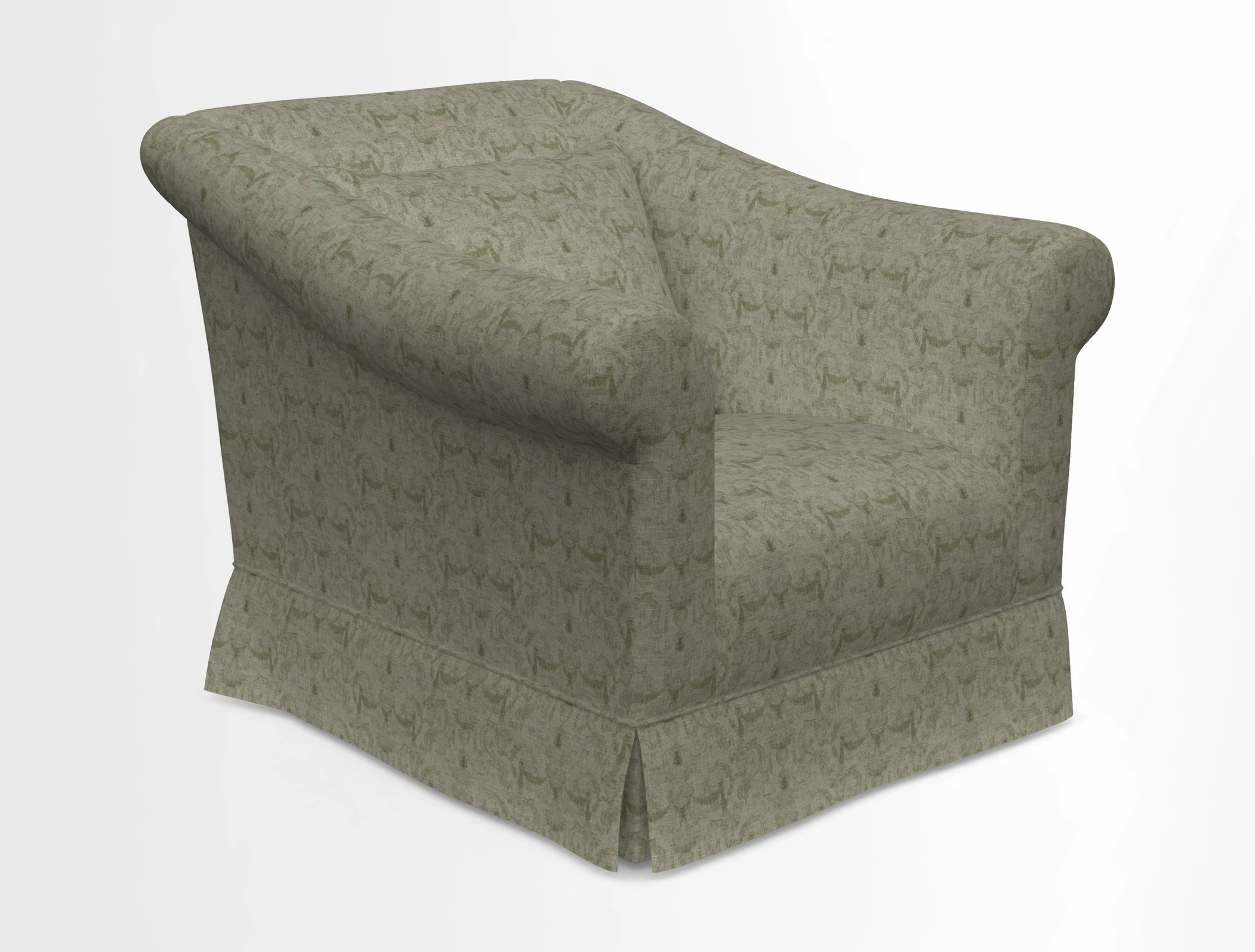 Turnberry Chair in Two Tone Plain Biscuit 