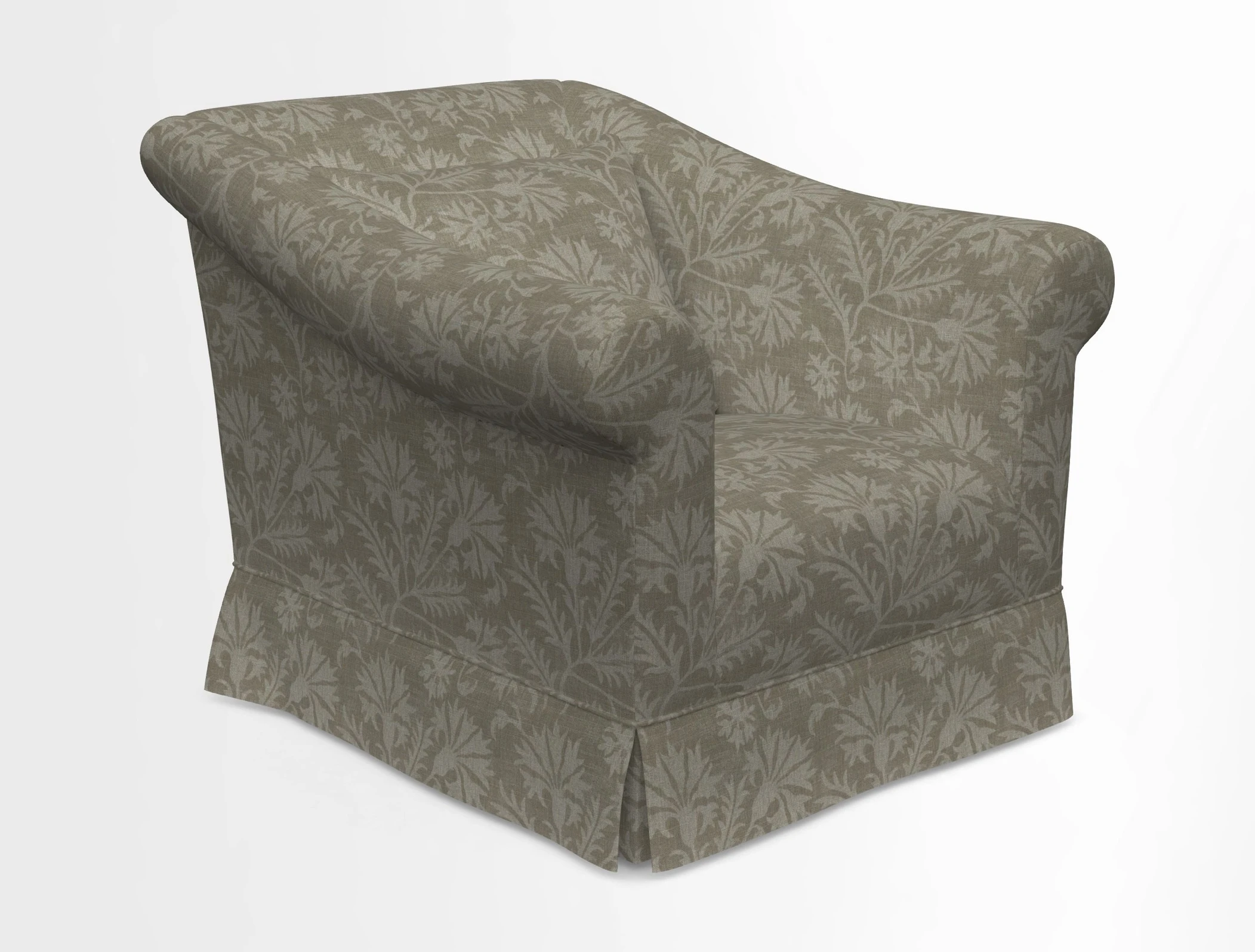 Turnberry Chair in Two Tone Plain Biscuit 
