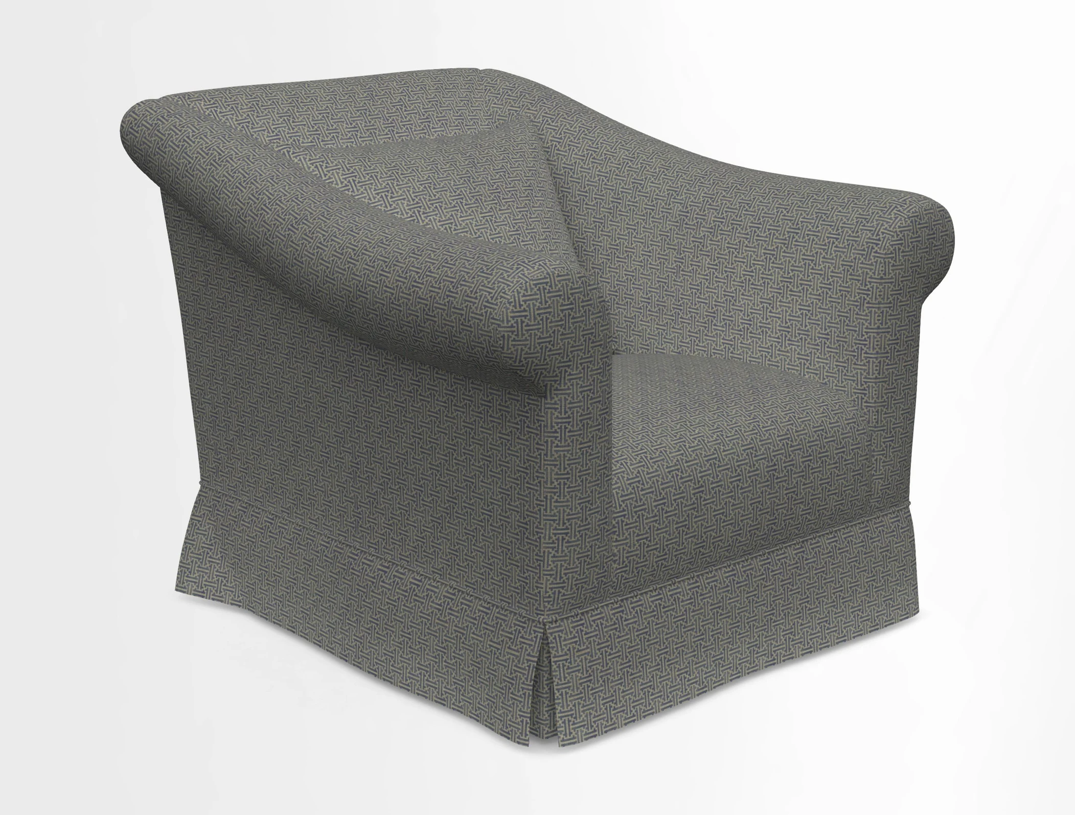 Turnberry Chair in Two Tone Plain Biscuit 