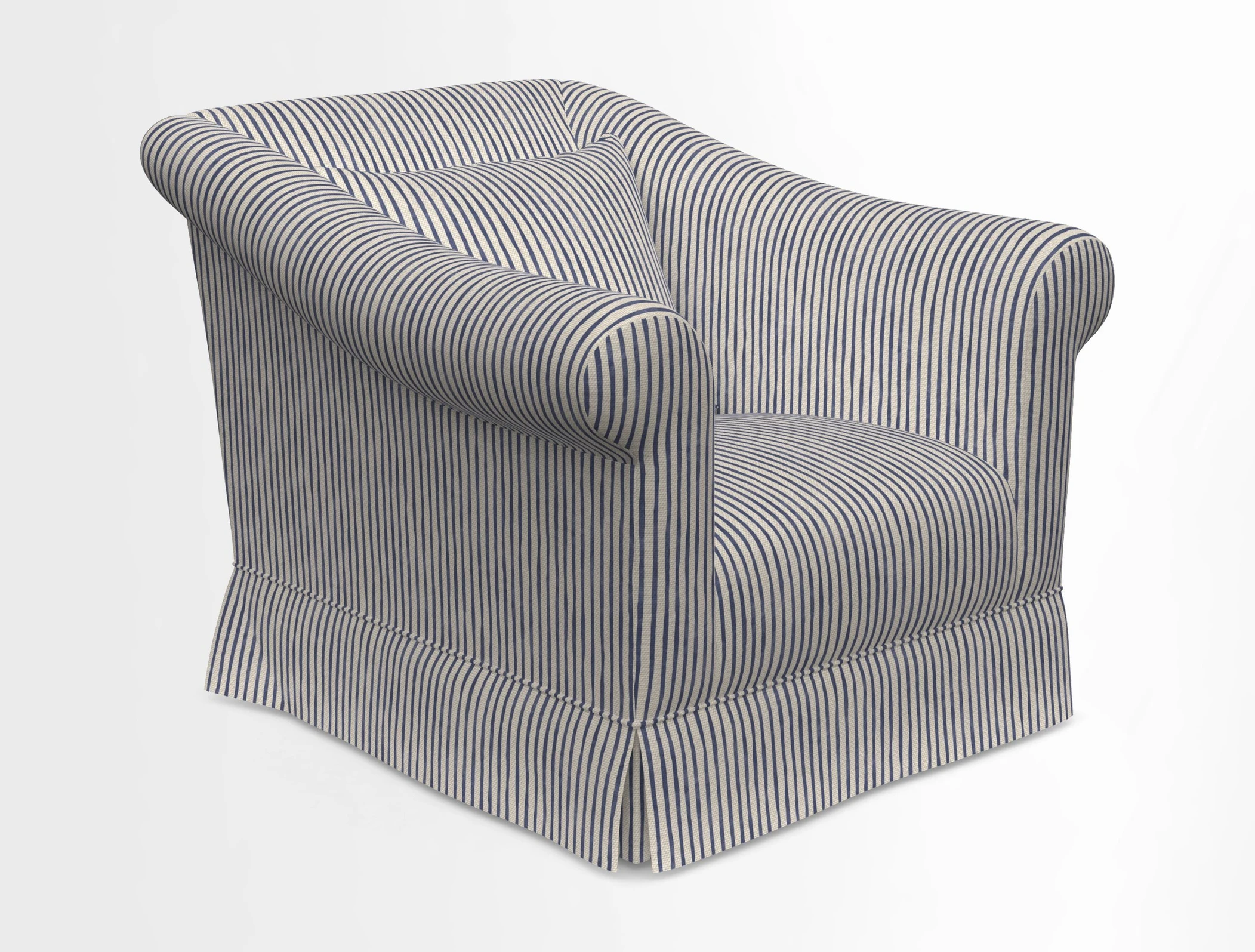 Turnberry Chair in Two Tone Plain Biscuit 