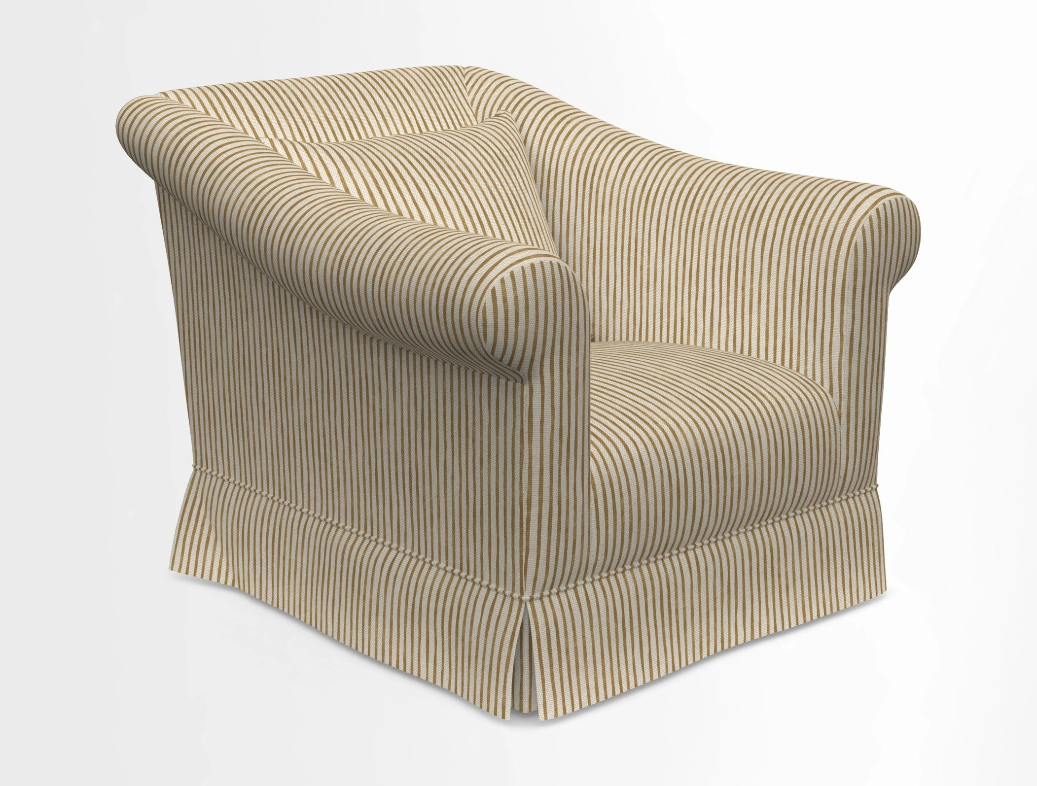 Turnberry Chair in Two Tone Plain Biscuit 
