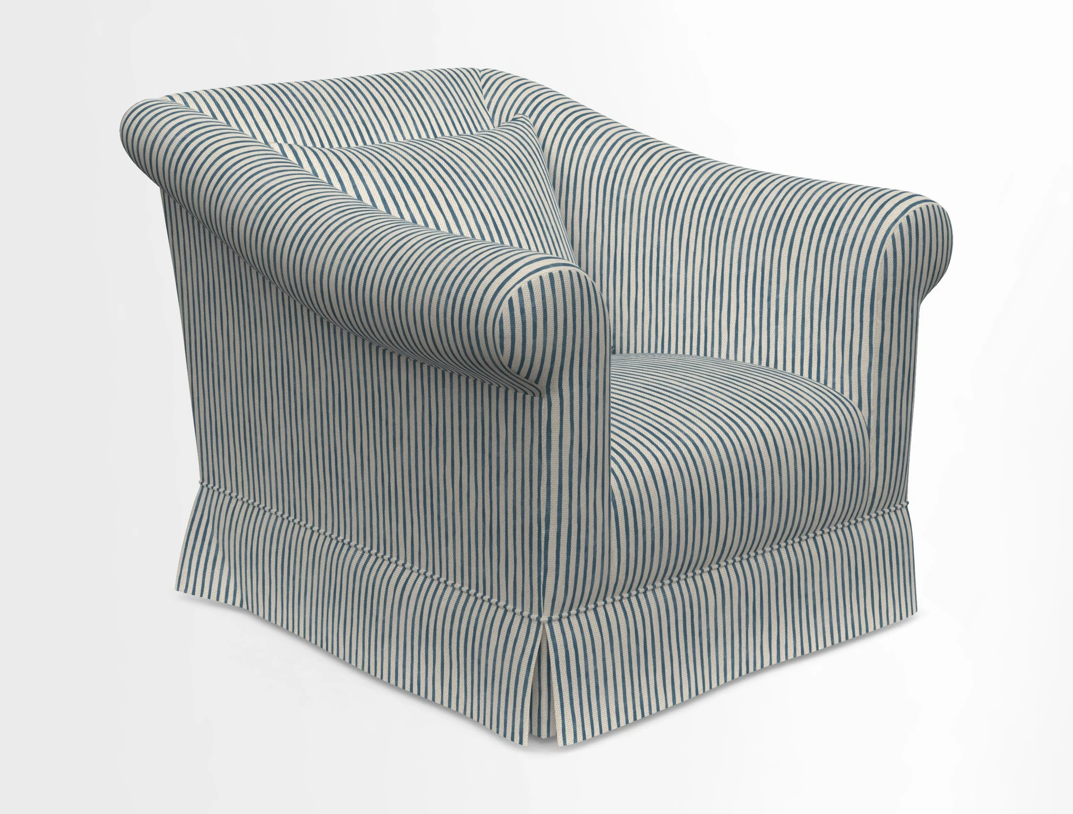 Turnberry Chair in Two Tone Plain Biscuit 