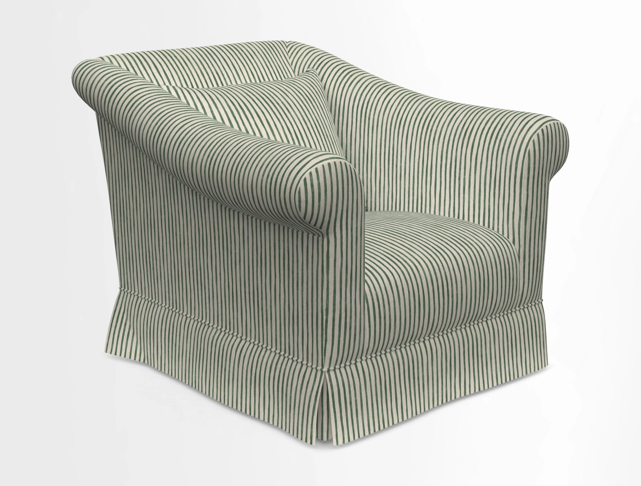 Turnberry Chair in Two Tone Plain Biscuit 