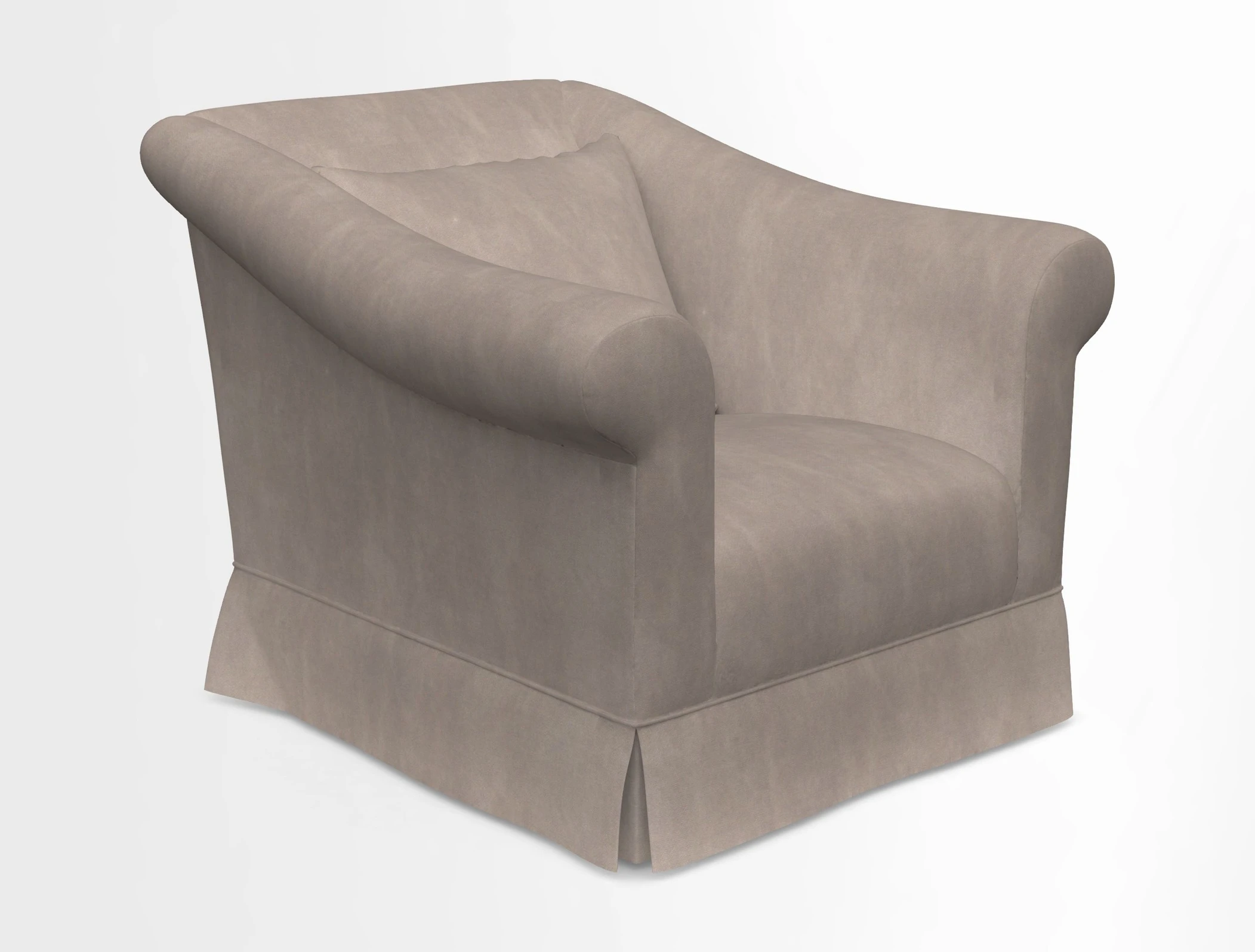 Turnberry Chair in Two Tone Plain Biscuit 