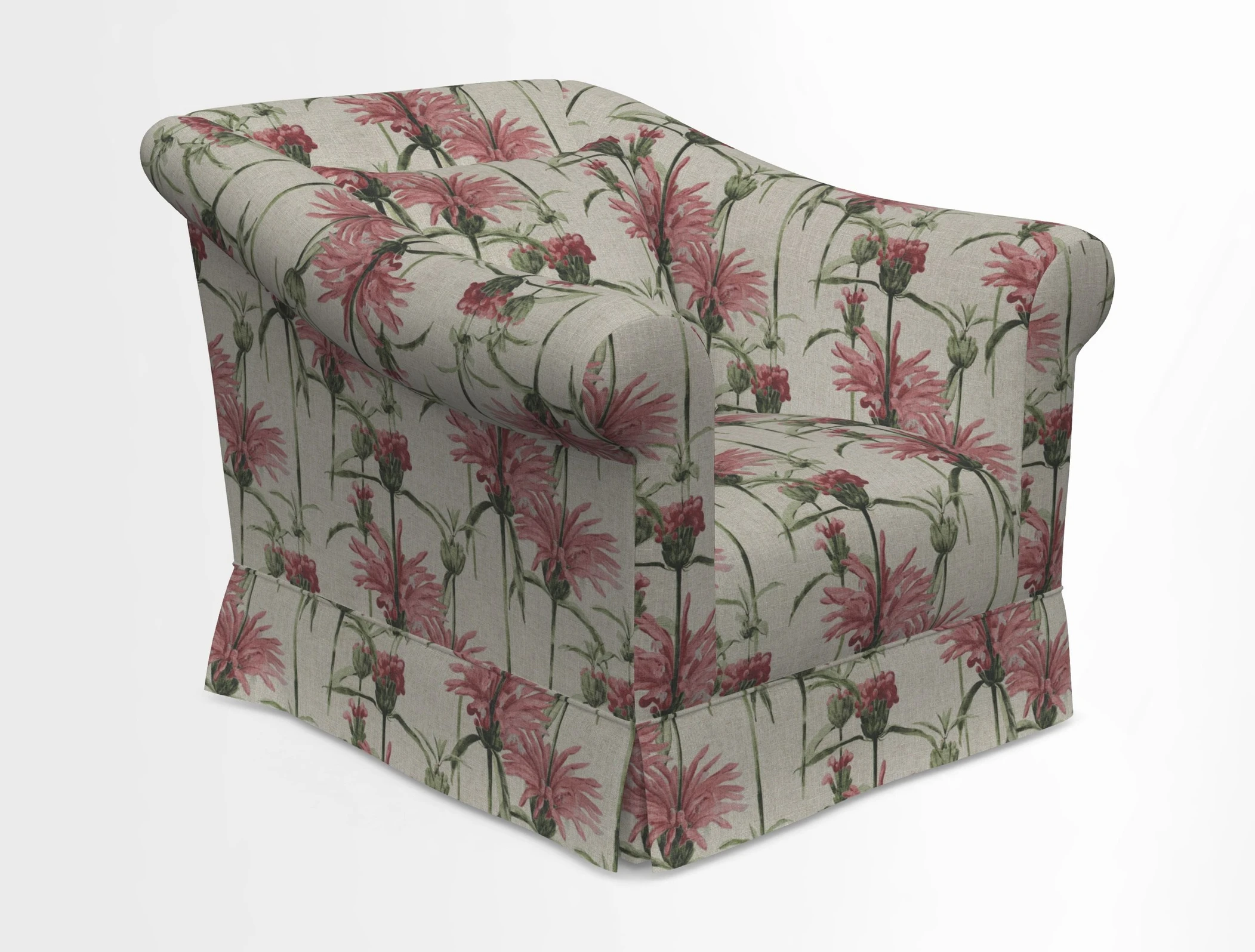 Turnberry Chair in Two Tone Plain Biscuit 