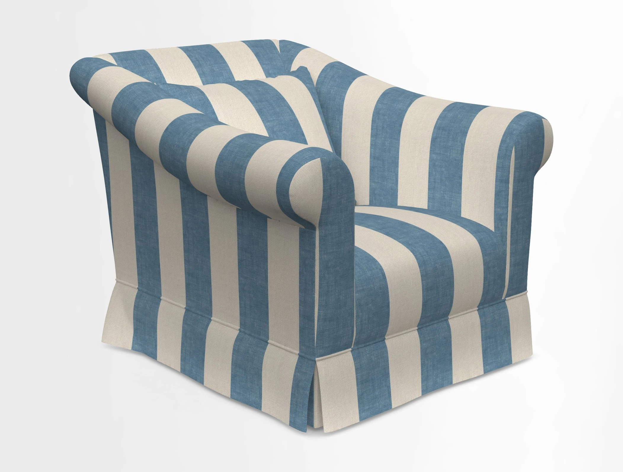 Turnberry Chair in Two Tone Plain Biscuit 