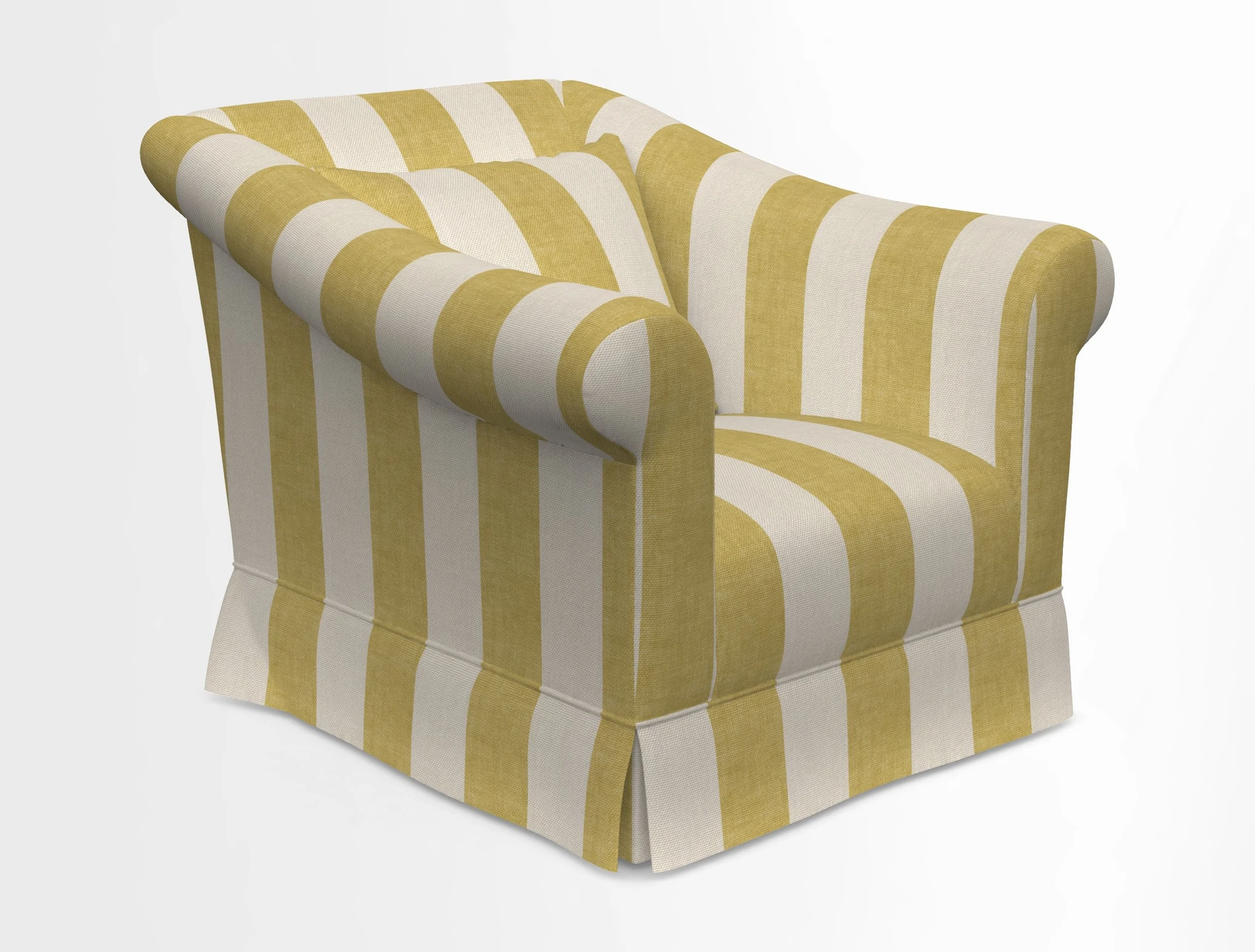 Turnberry Chair in Two Tone Plain Biscuit 
