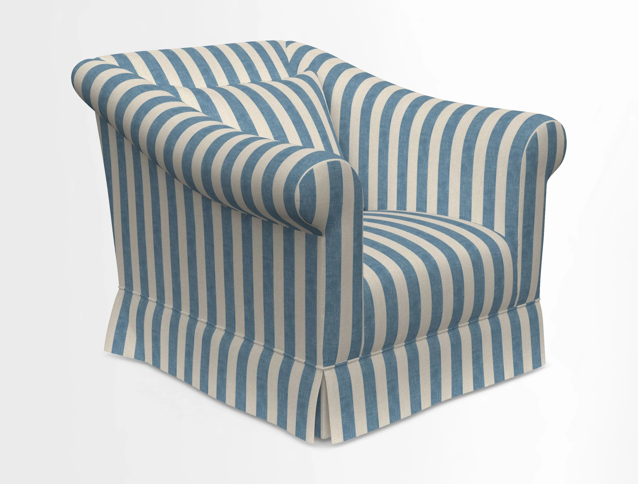 Turnberry Chair in Two Tone Plain Biscuit 