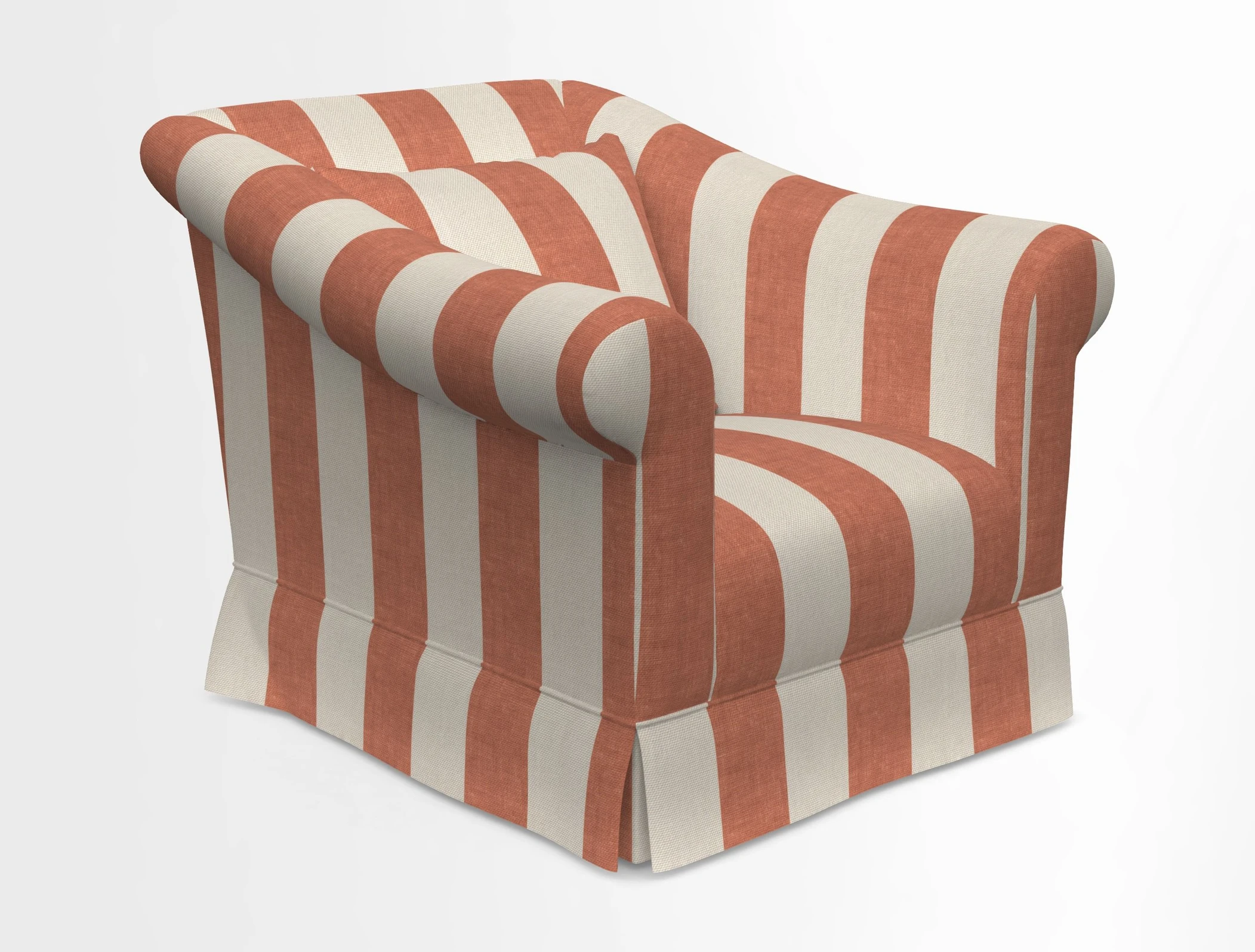 Turnberry Chair in Two Tone Plain Biscuit 