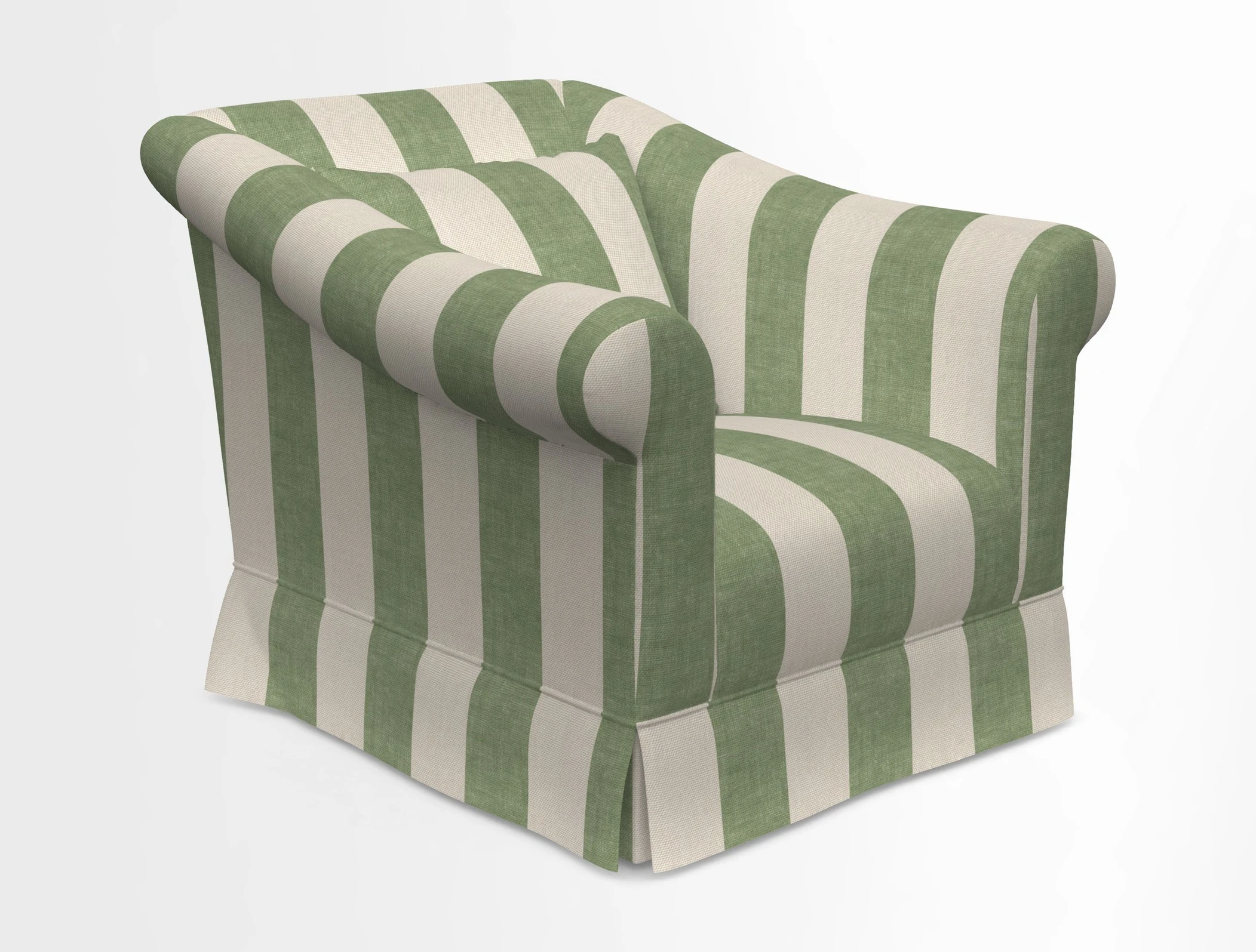 Turnberry Chair in Two Tone Plain Biscuit 