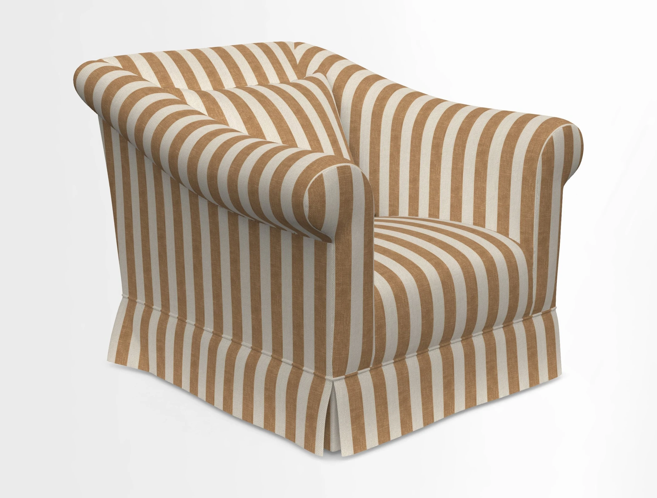 Turnberry Chair in Two Tone Plain Biscuit 