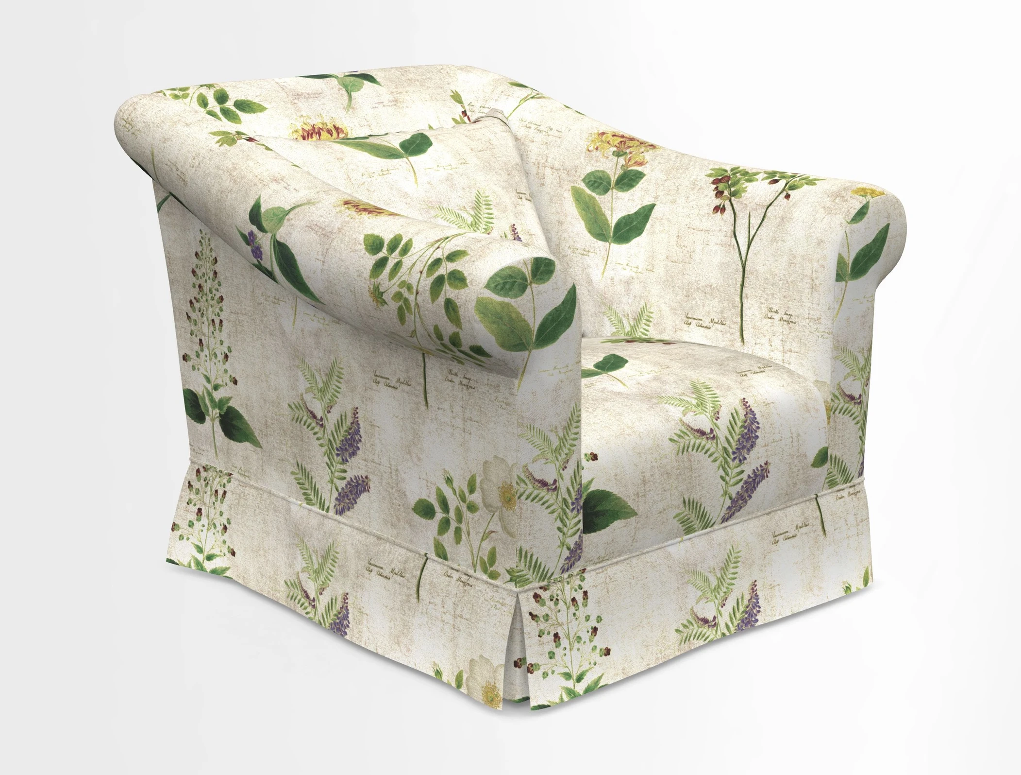 Turnberry Chair in Two Tone Plain Biscuit 