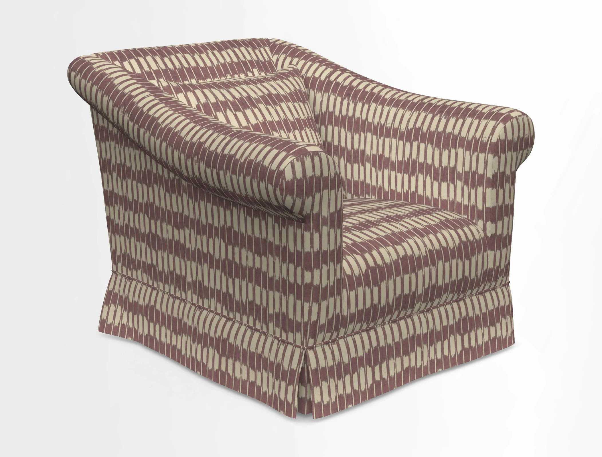 Turnberry Chair in Two Tone Plain Biscuit 