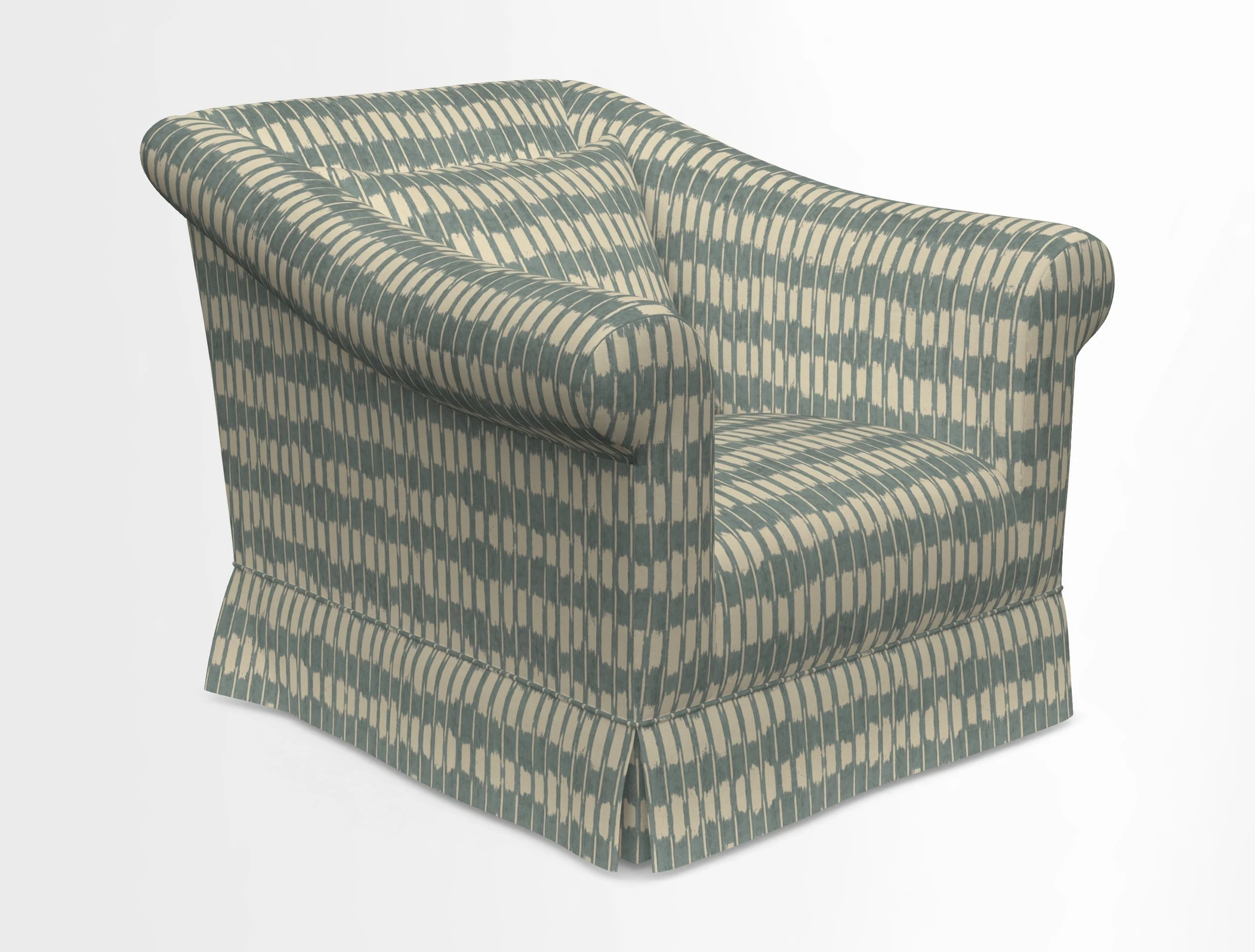 Turnberry Chair in Two Tone Plain Biscuit 
