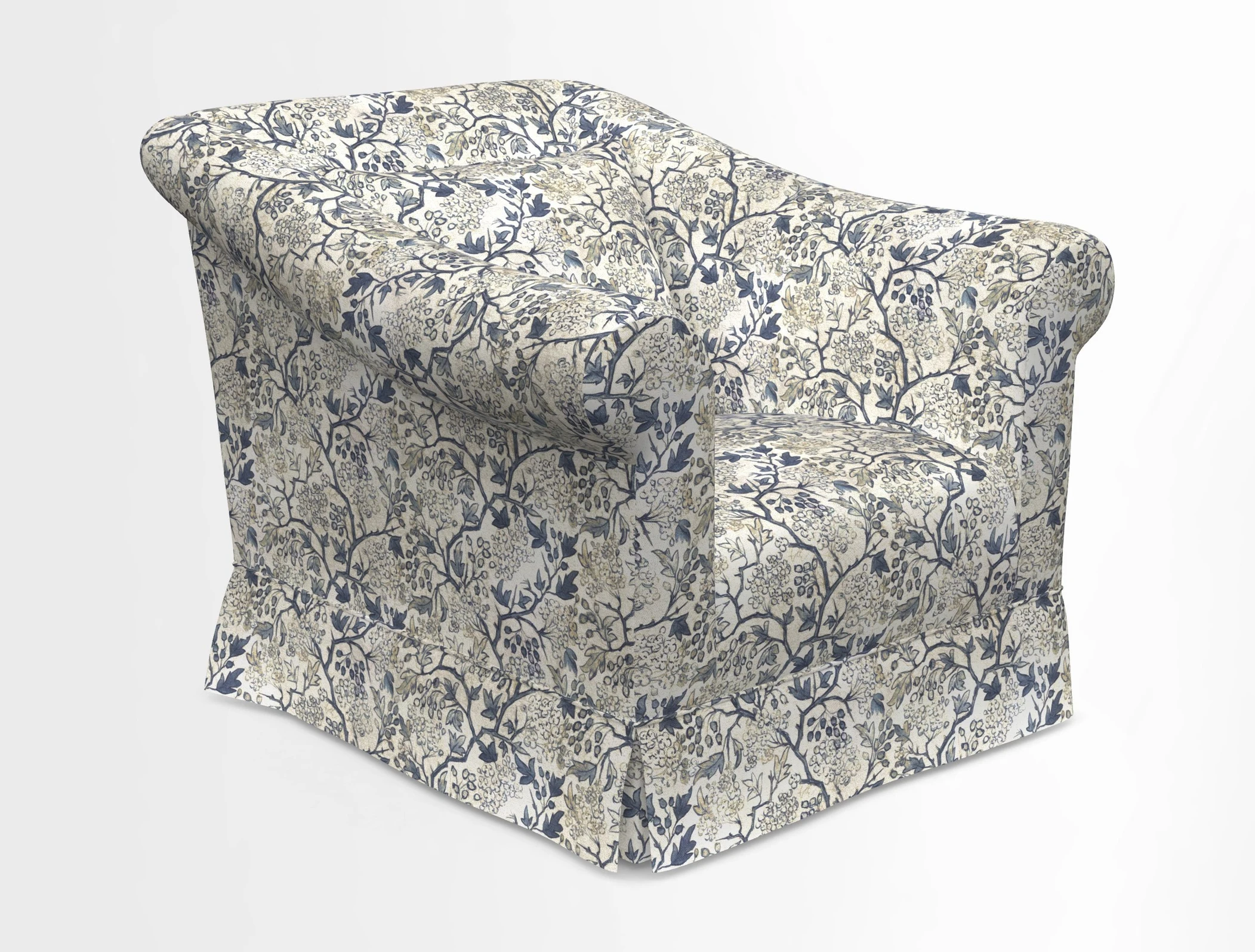 Turnberry Chair in Two Tone Plain Biscuit 