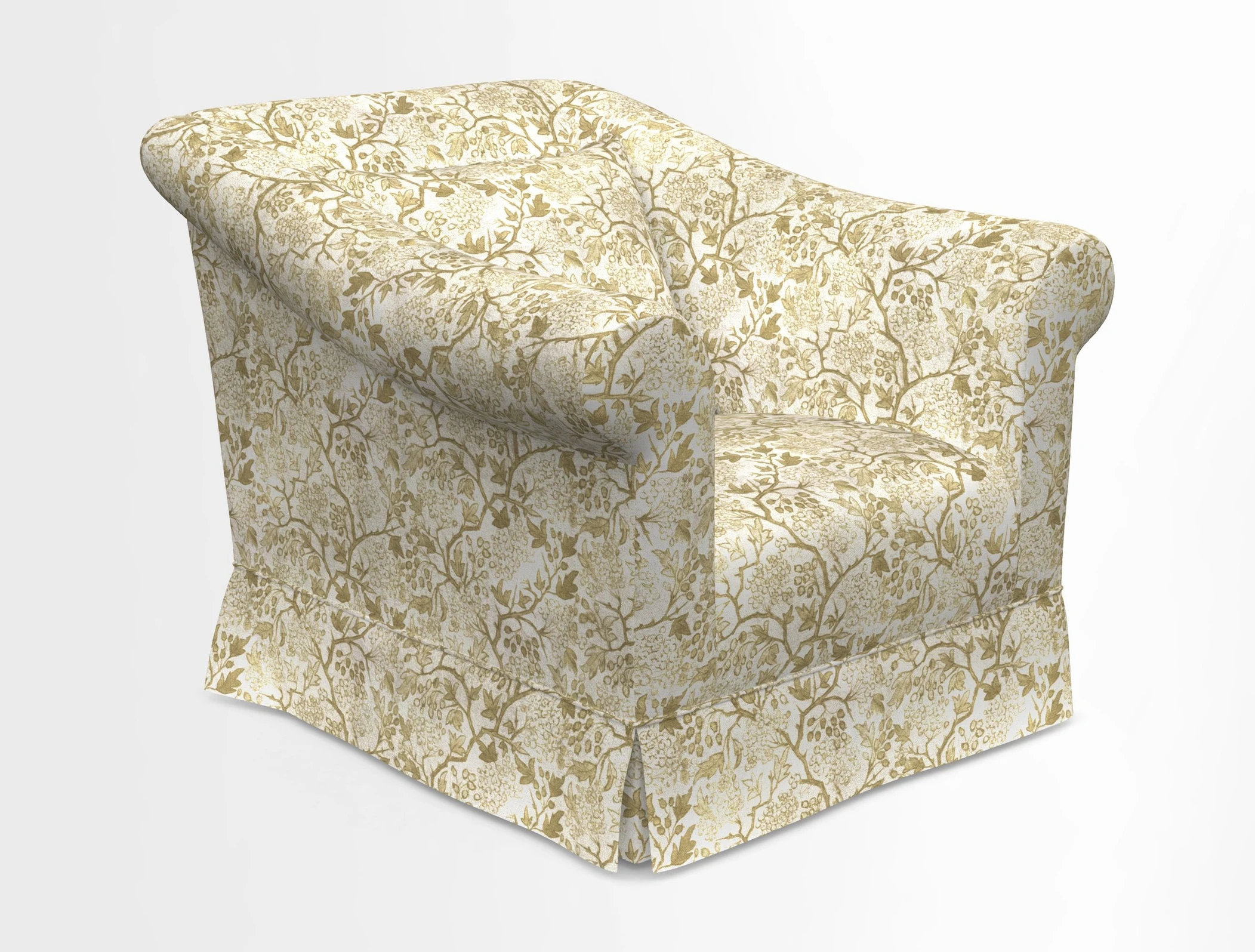 Turnberry Chair in Two Tone Plain Biscuit 
