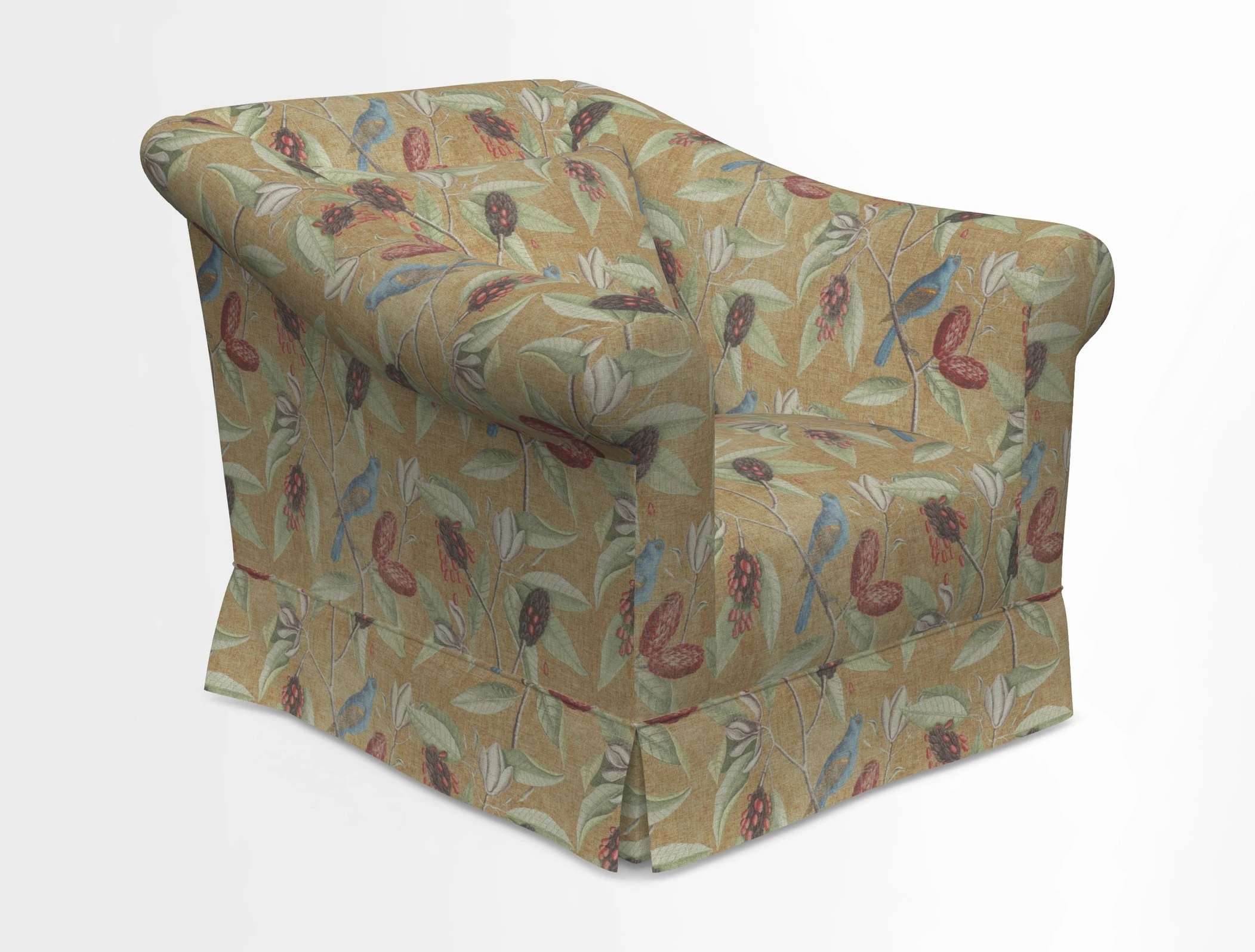 Turnberry Chair in Two Tone Plain Biscuit 