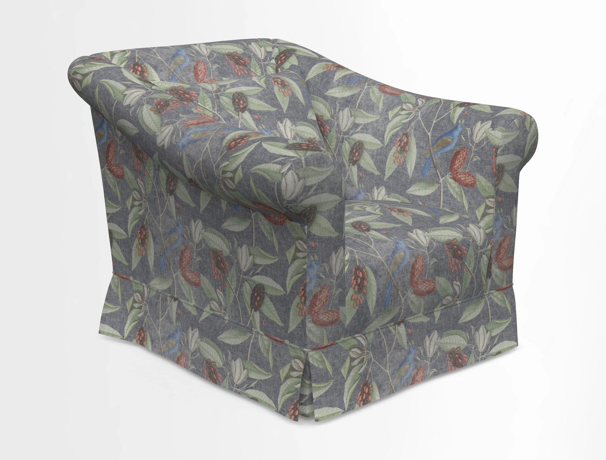 Turnberry Chair in Two Tone Plain Biscuit 