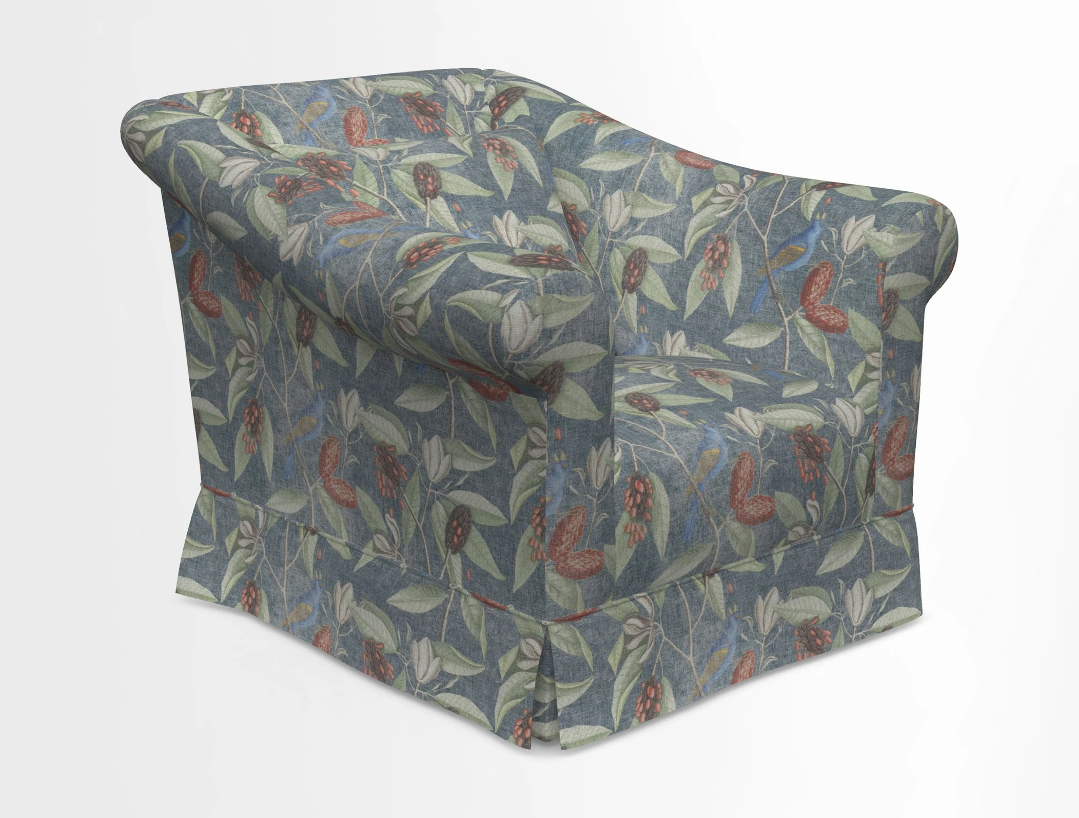 Turnberry Chair in Two Tone Plain Biscuit 
