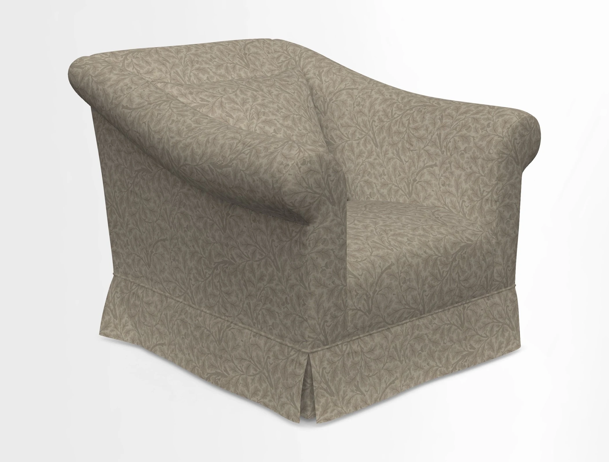 Turnberry Chair in Two Tone Plain Biscuit 