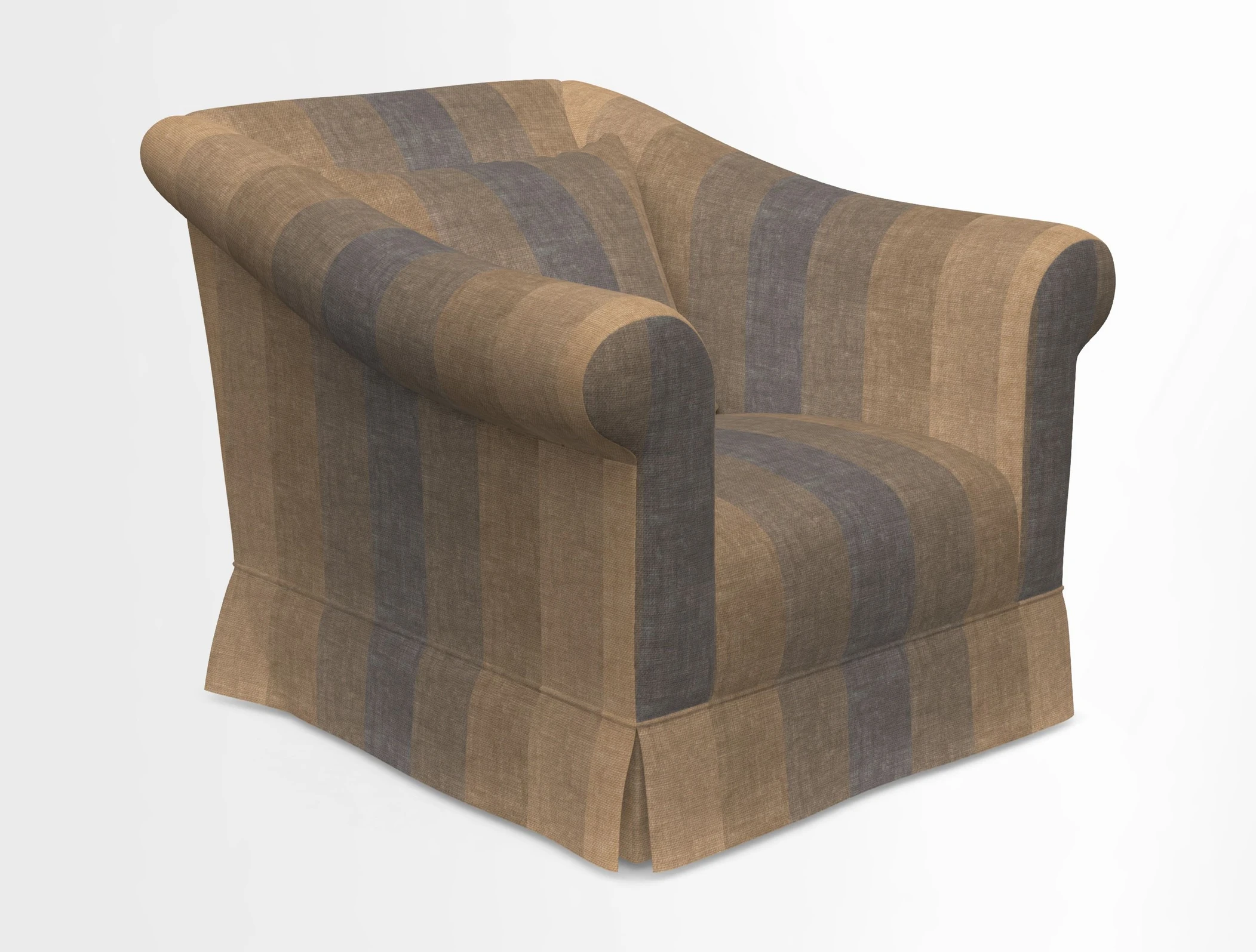 Turnberry Chair in Two Tone Plain Biscuit 