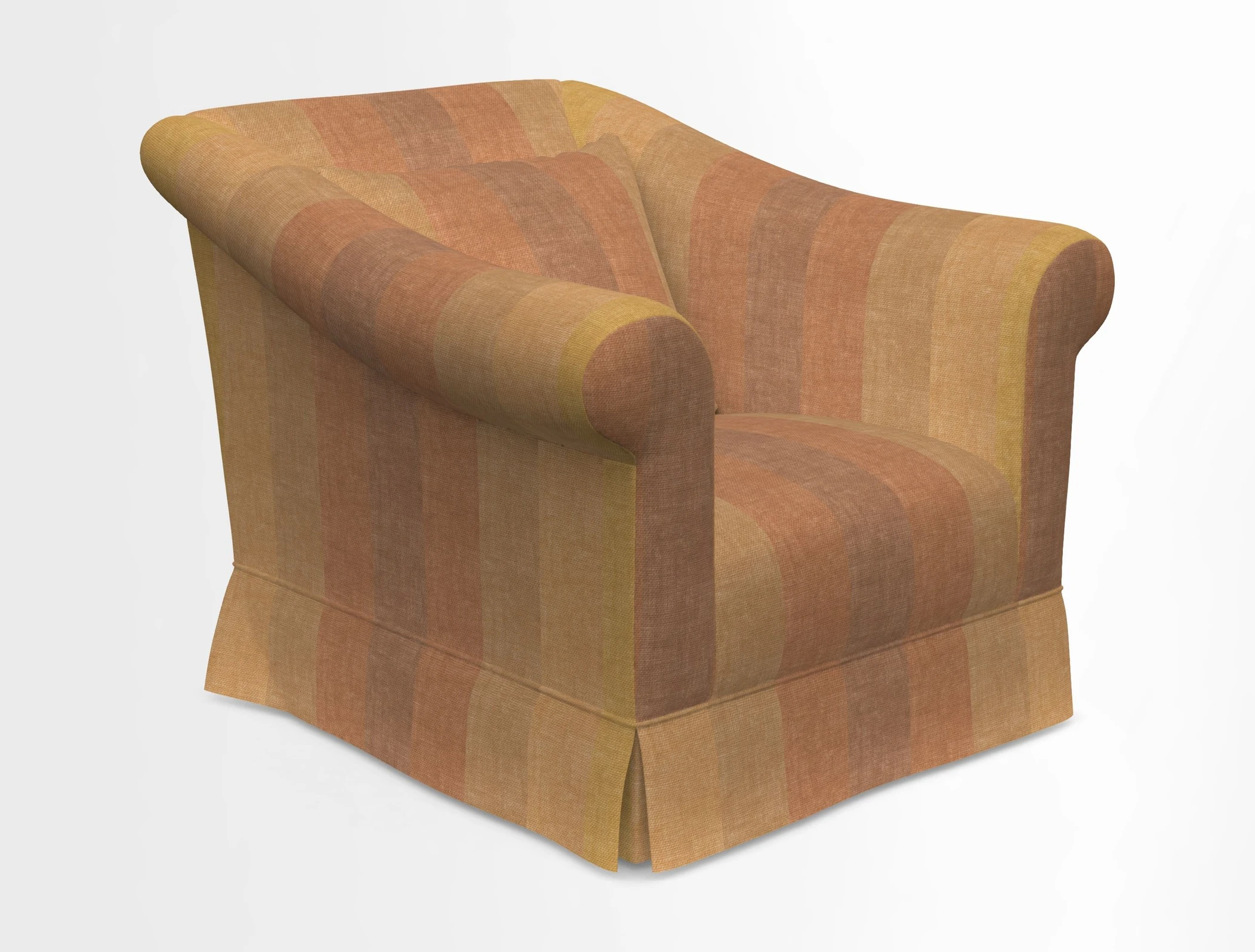 Turnberry Chair in Two Tone Plain Biscuit 