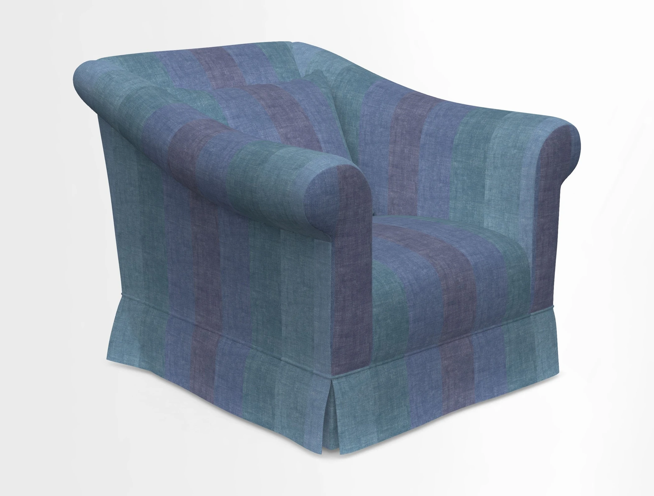 Turnberry Chair in Two Tone Plain Biscuit 