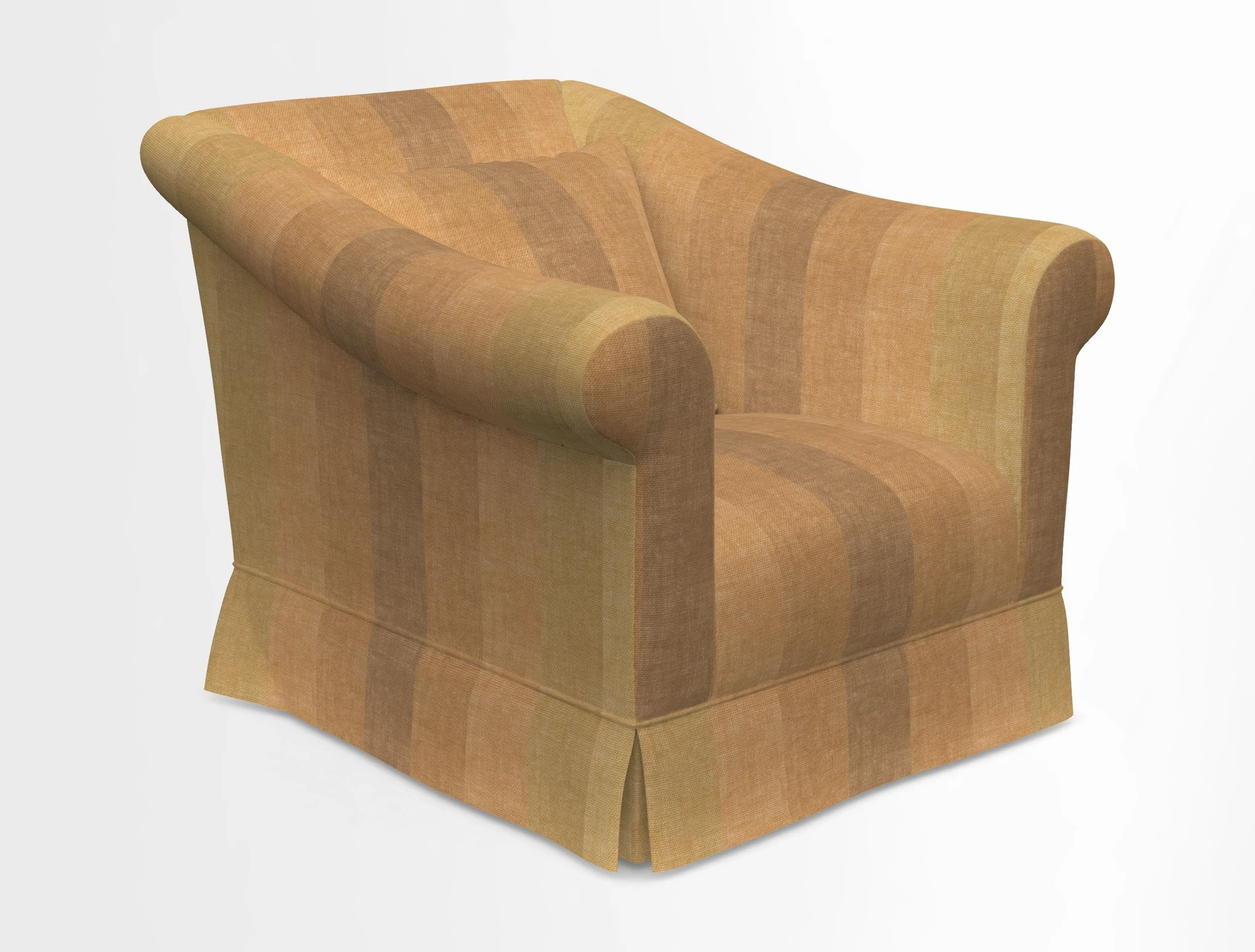 Turnberry Chair in Two Tone Plain Biscuit 