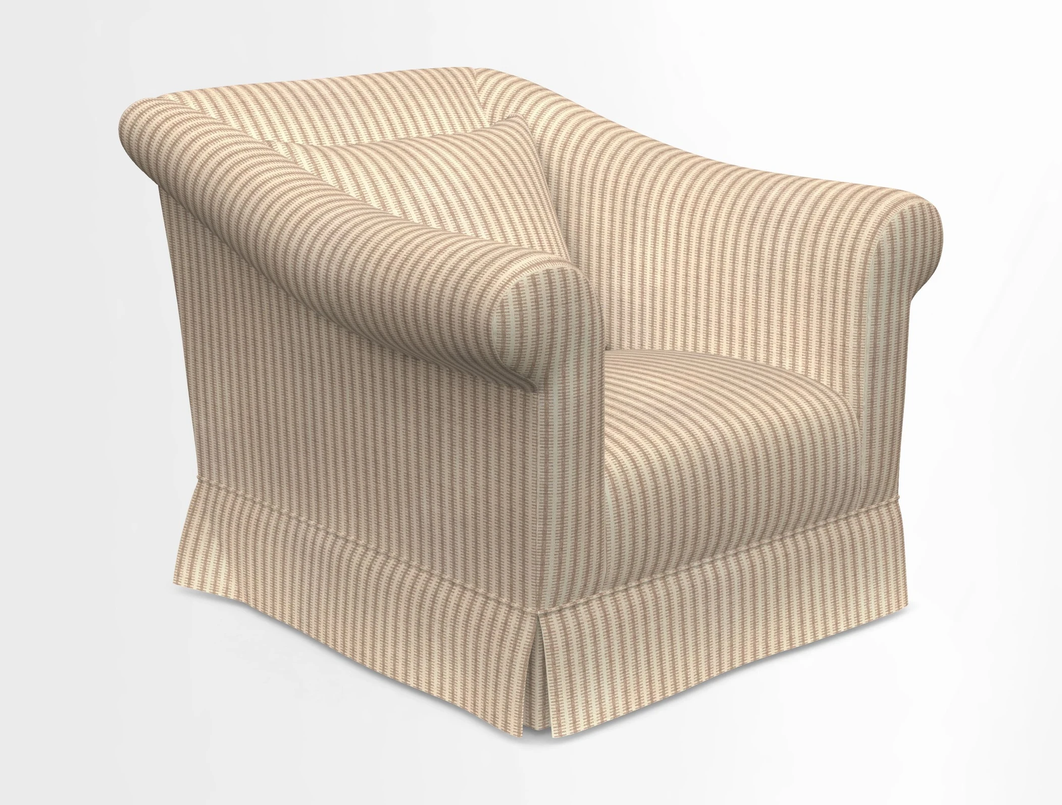 Turnberry Chair in Two Tone Plain Biscuit 