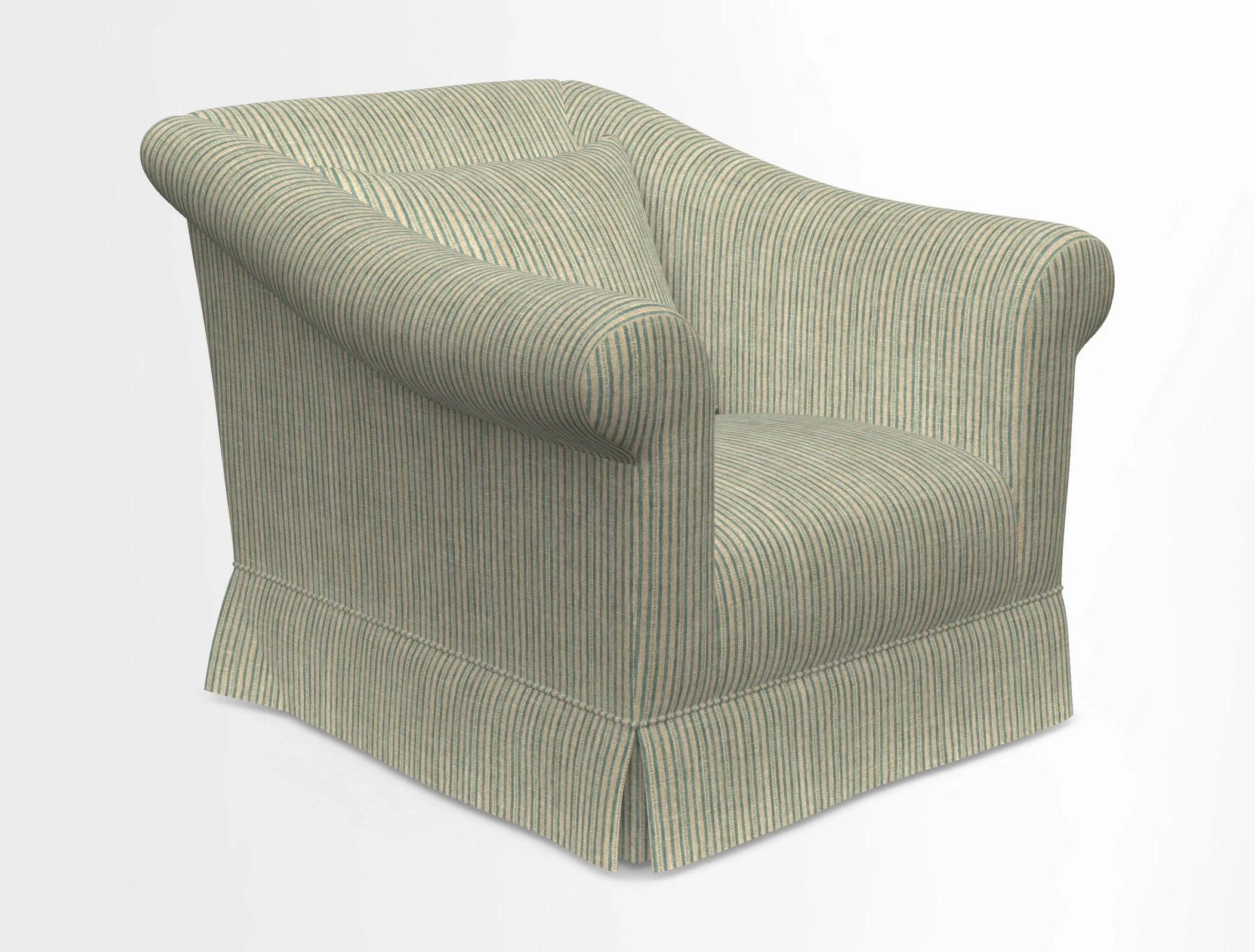 Turnberry Chair in Two Tone Plain Biscuit 