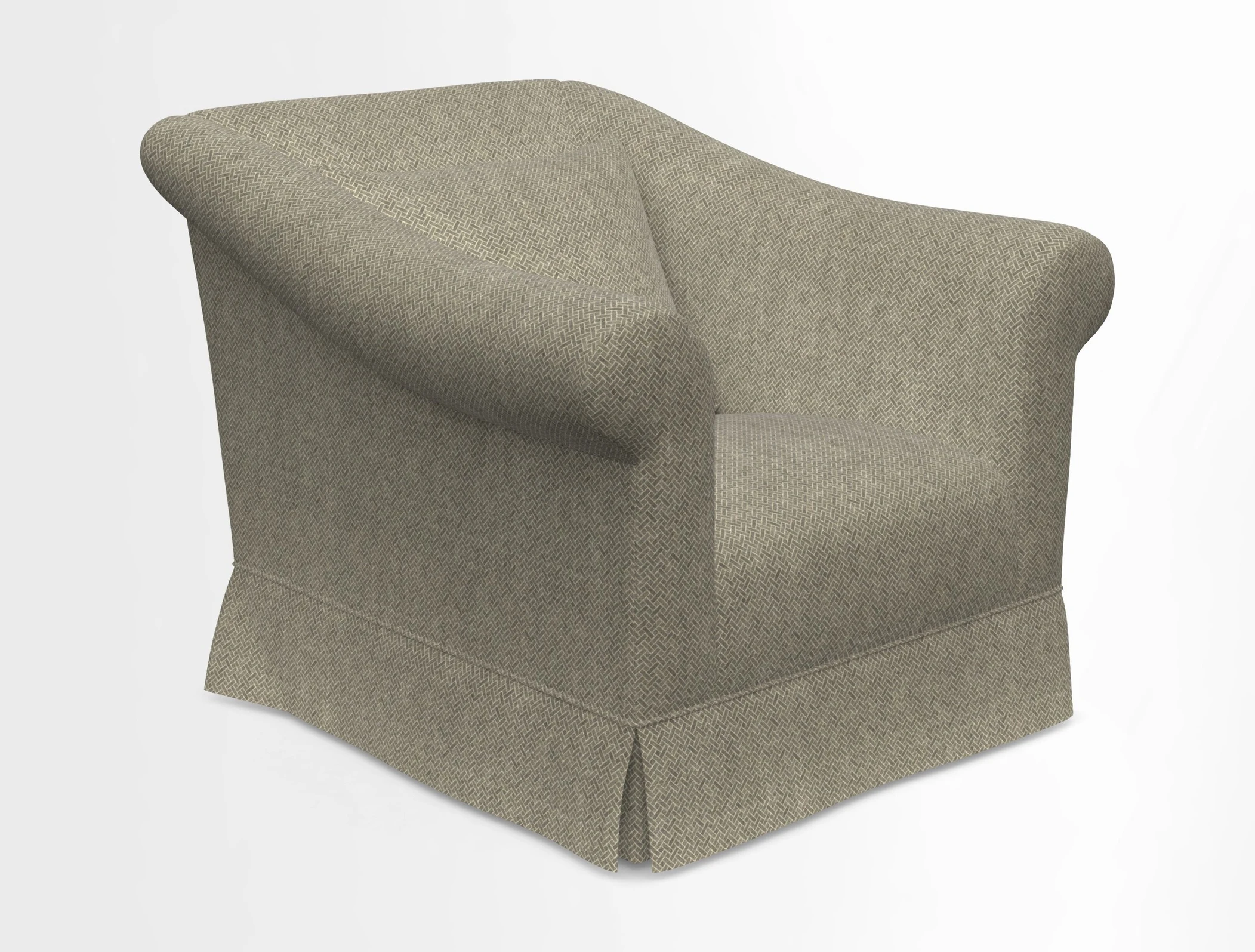 Turnberry Chair in Two Tone Plain Biscuit 