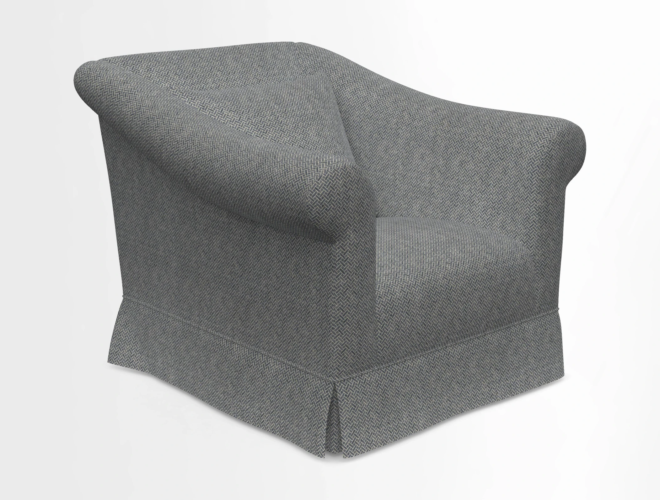 Turnberry Chair in Two Tone Plain Biscuit 