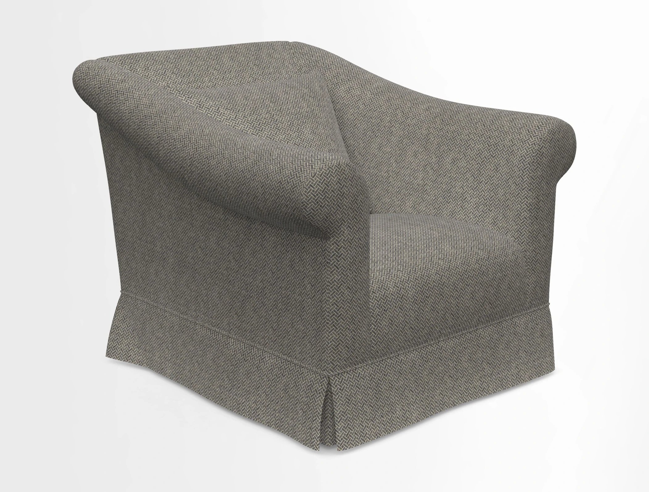Turnberry Chair in Two Tone Plain Biscuit 