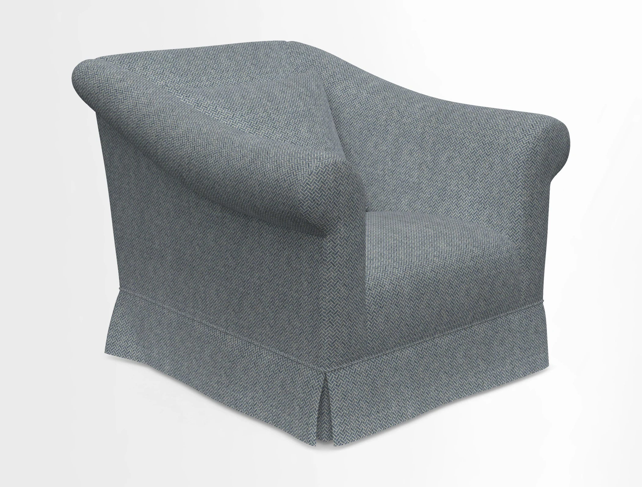 Turnberry Chair in Two Tone Plain Biscuit 