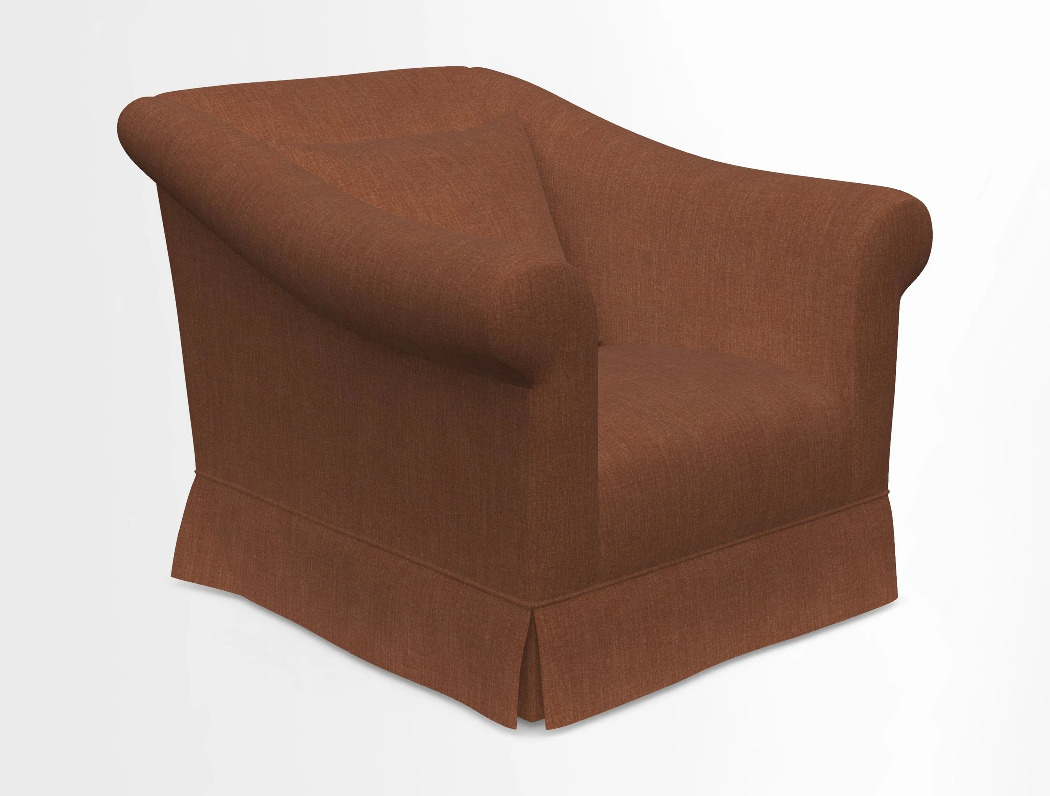 Turnberry Chair in Two Tone Plain Biscuit 