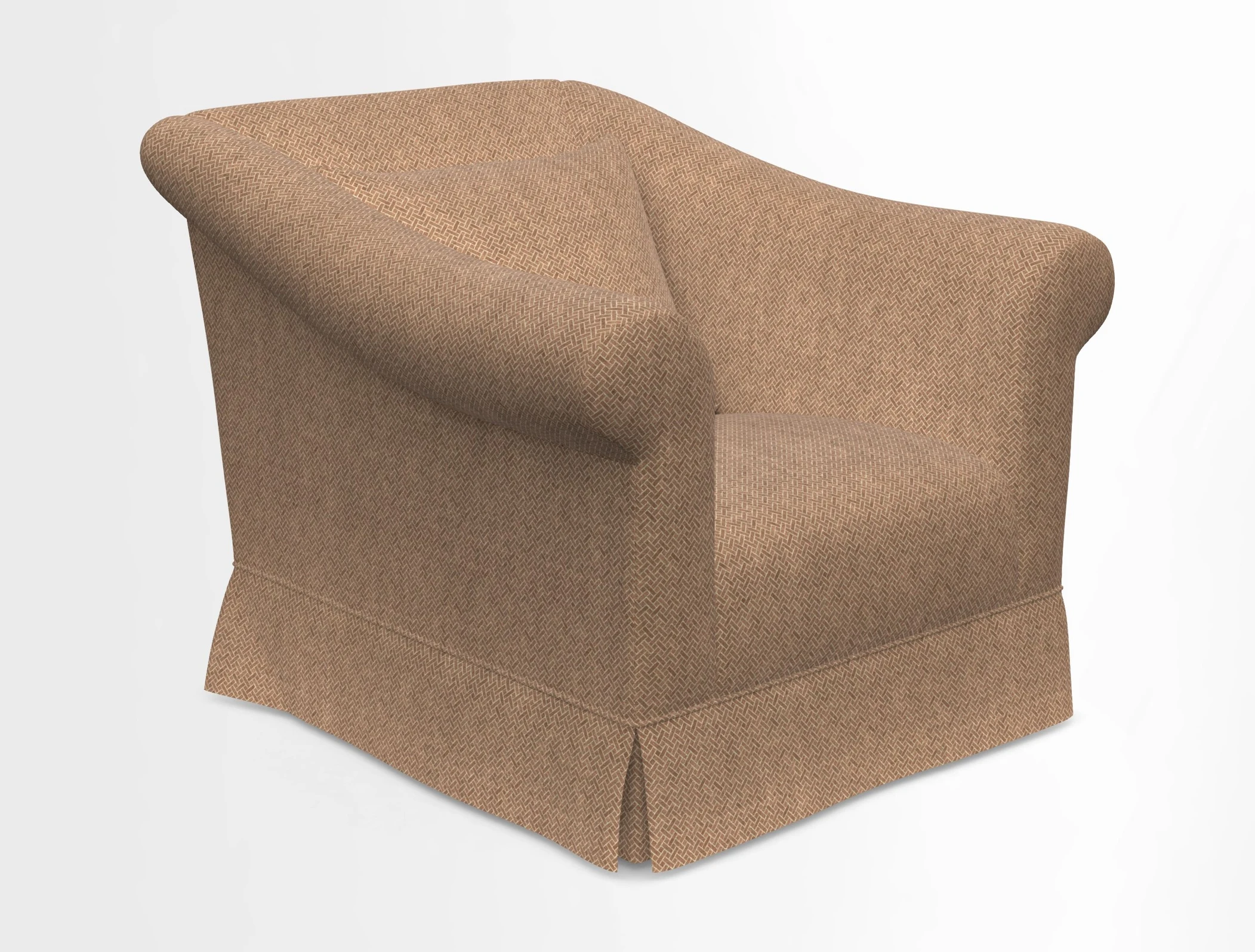 Turnberry Chair in Two Tone Plain Biscuit 