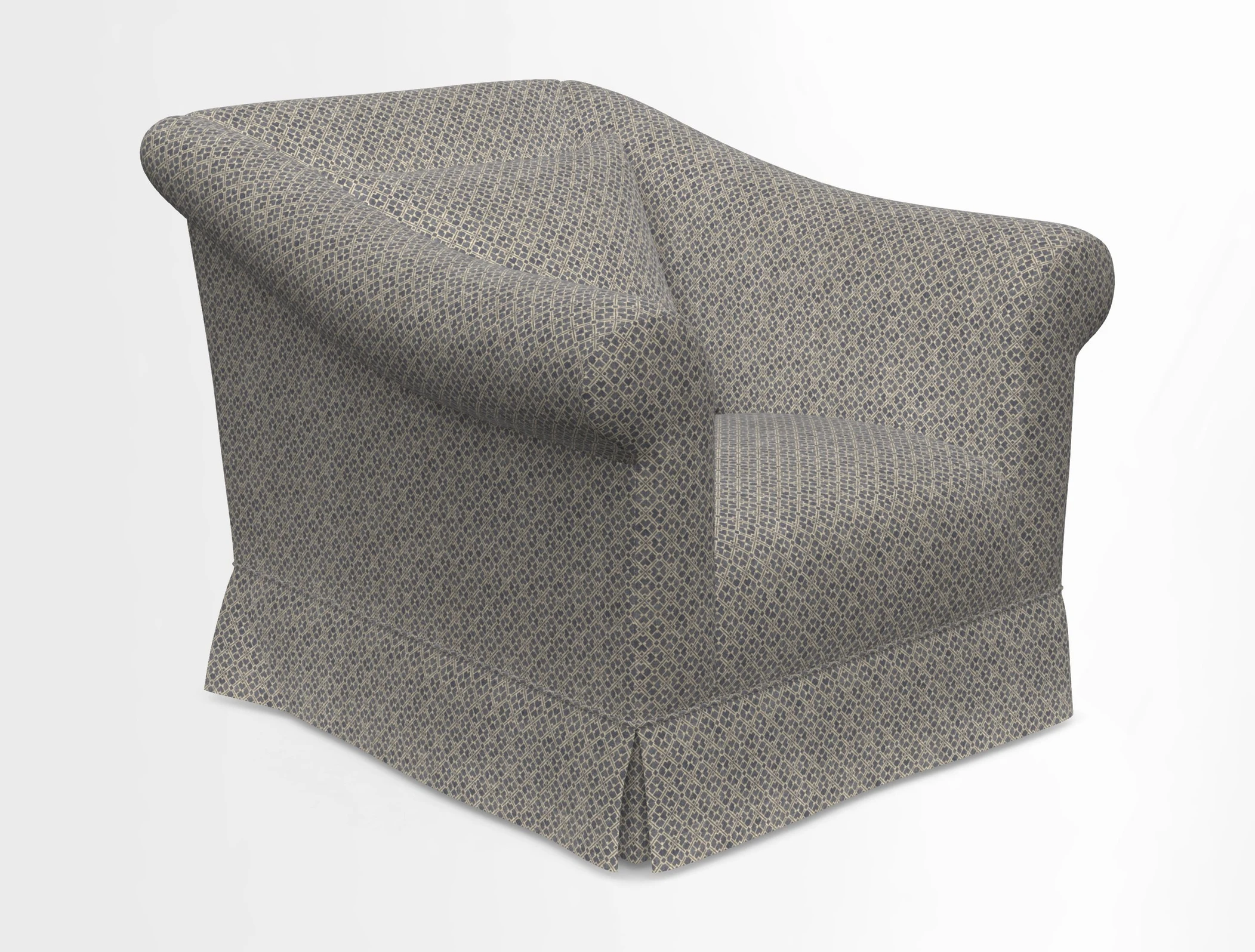Turnberry Chair in Two Tone Plain Biscuit 