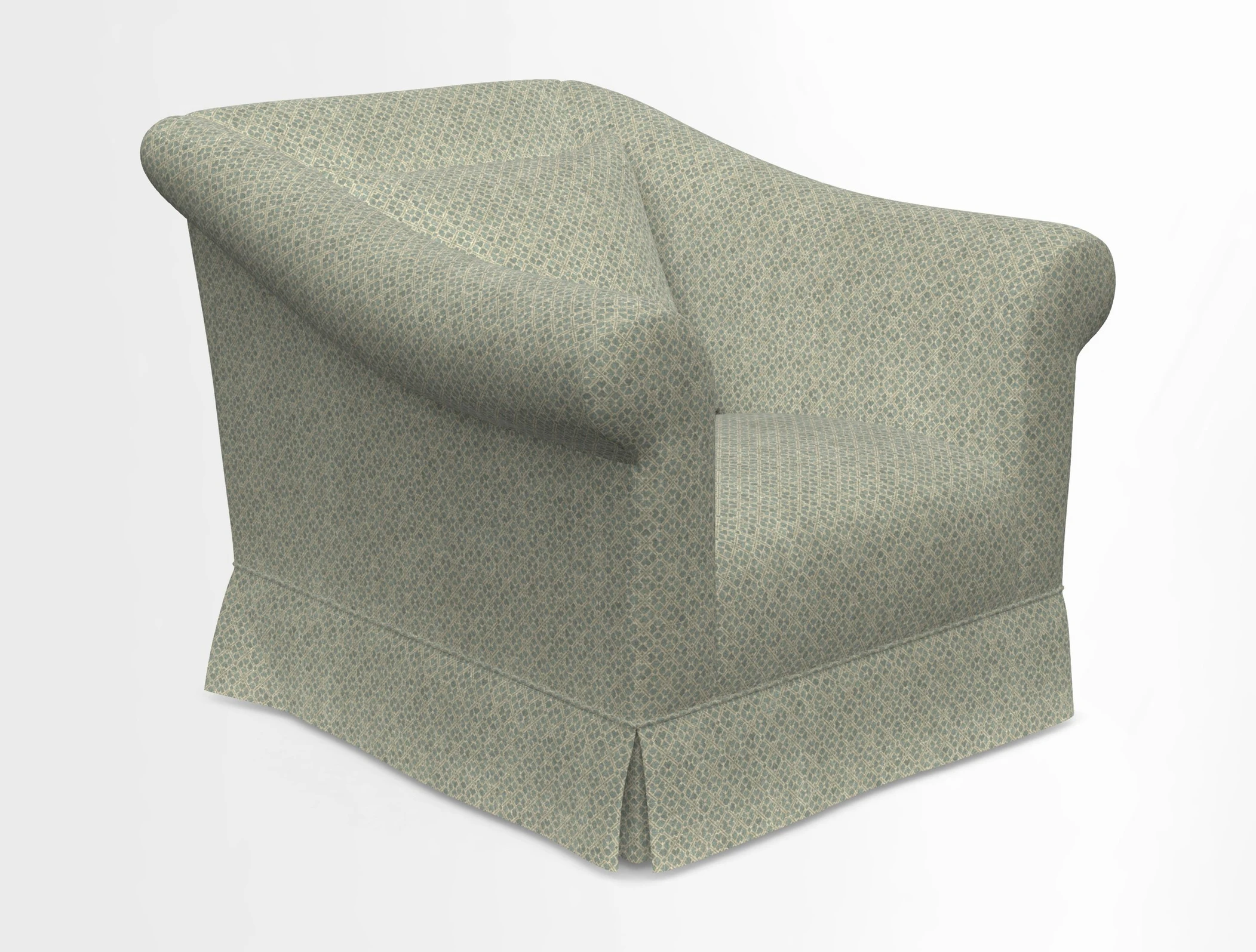 Turnberry Chair in Two Tone Plain Biscuit 