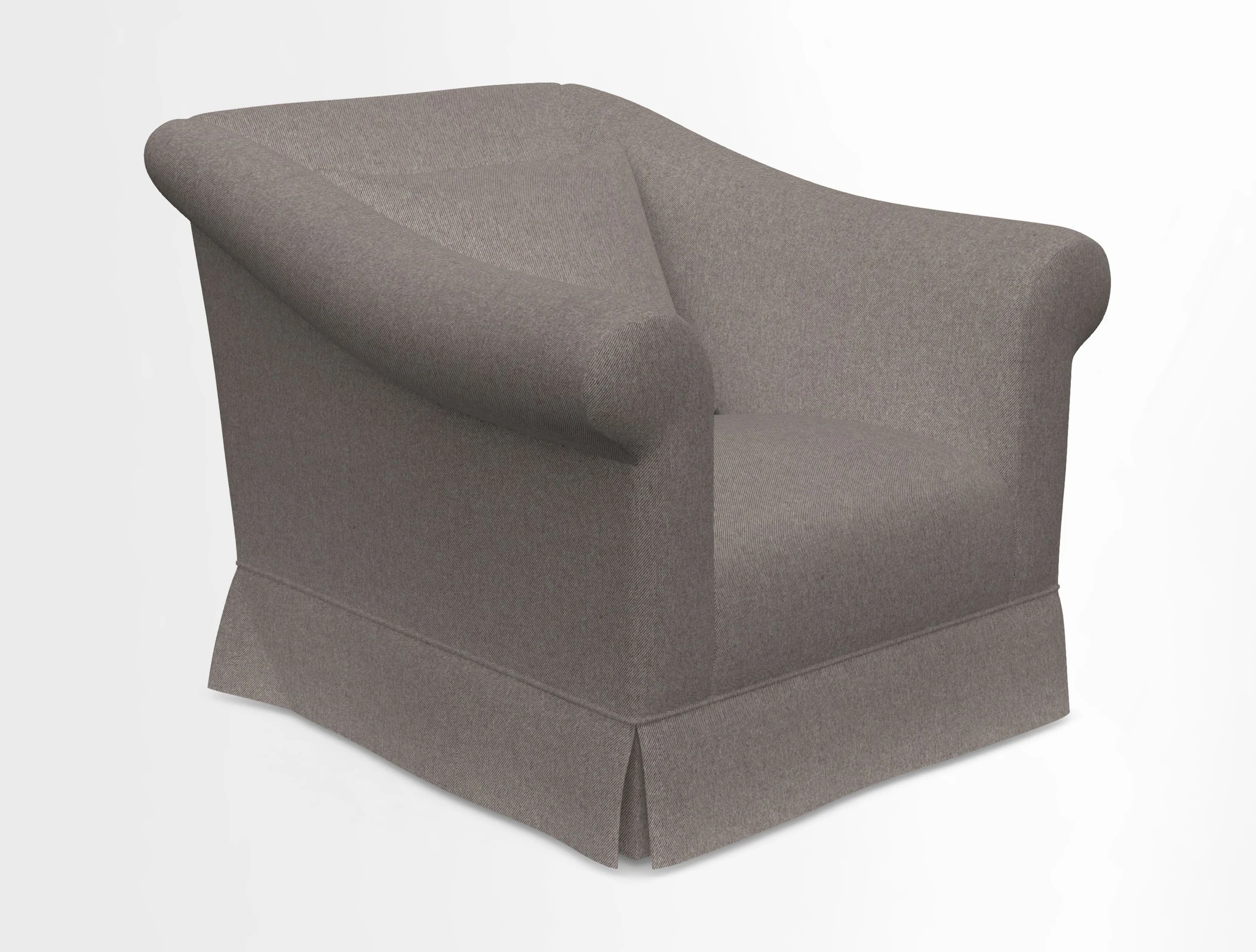 Turnberry Chair in Two Tone Plain Biscuit 