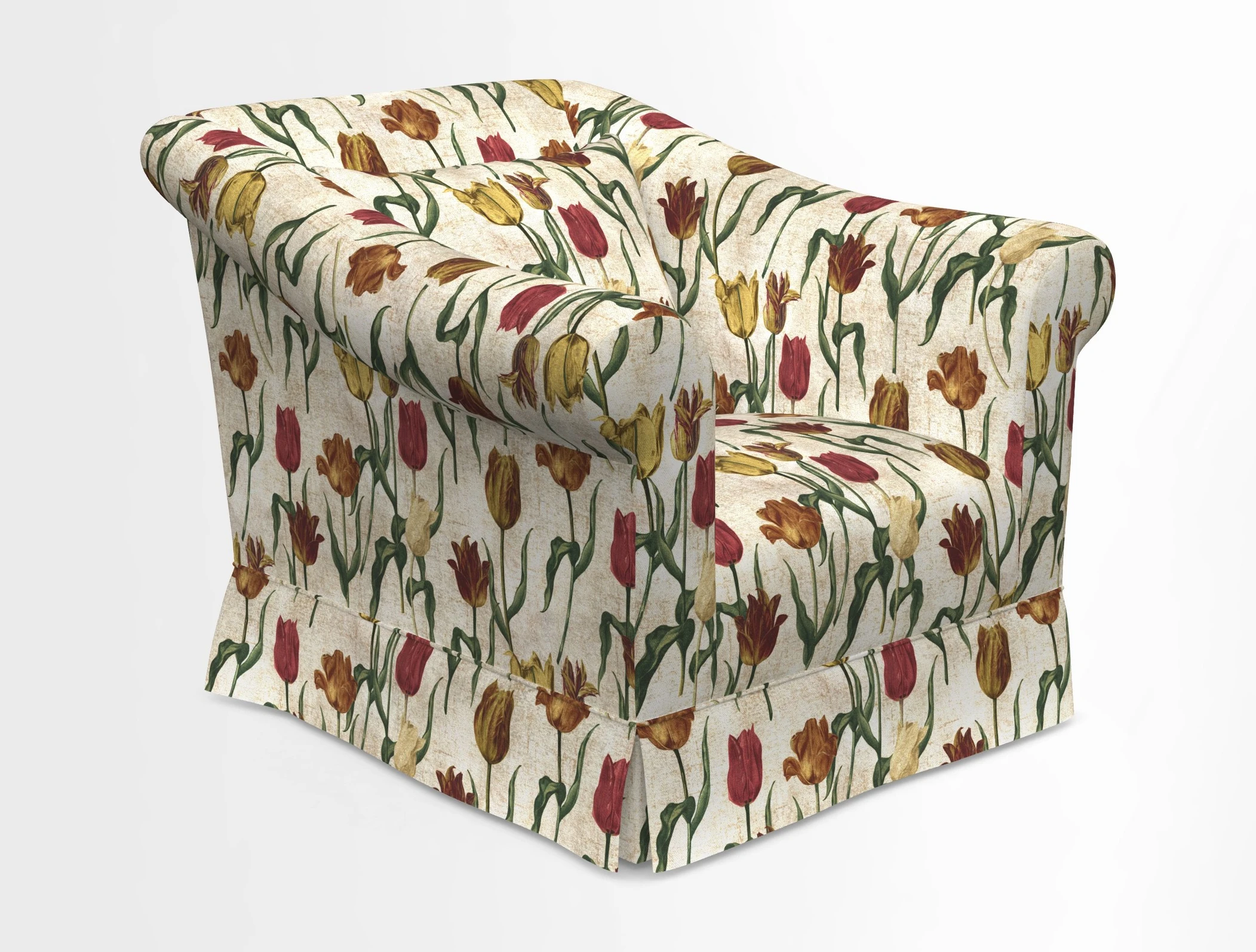 Turnberry Chair in Two Tone Plain Biscuit 