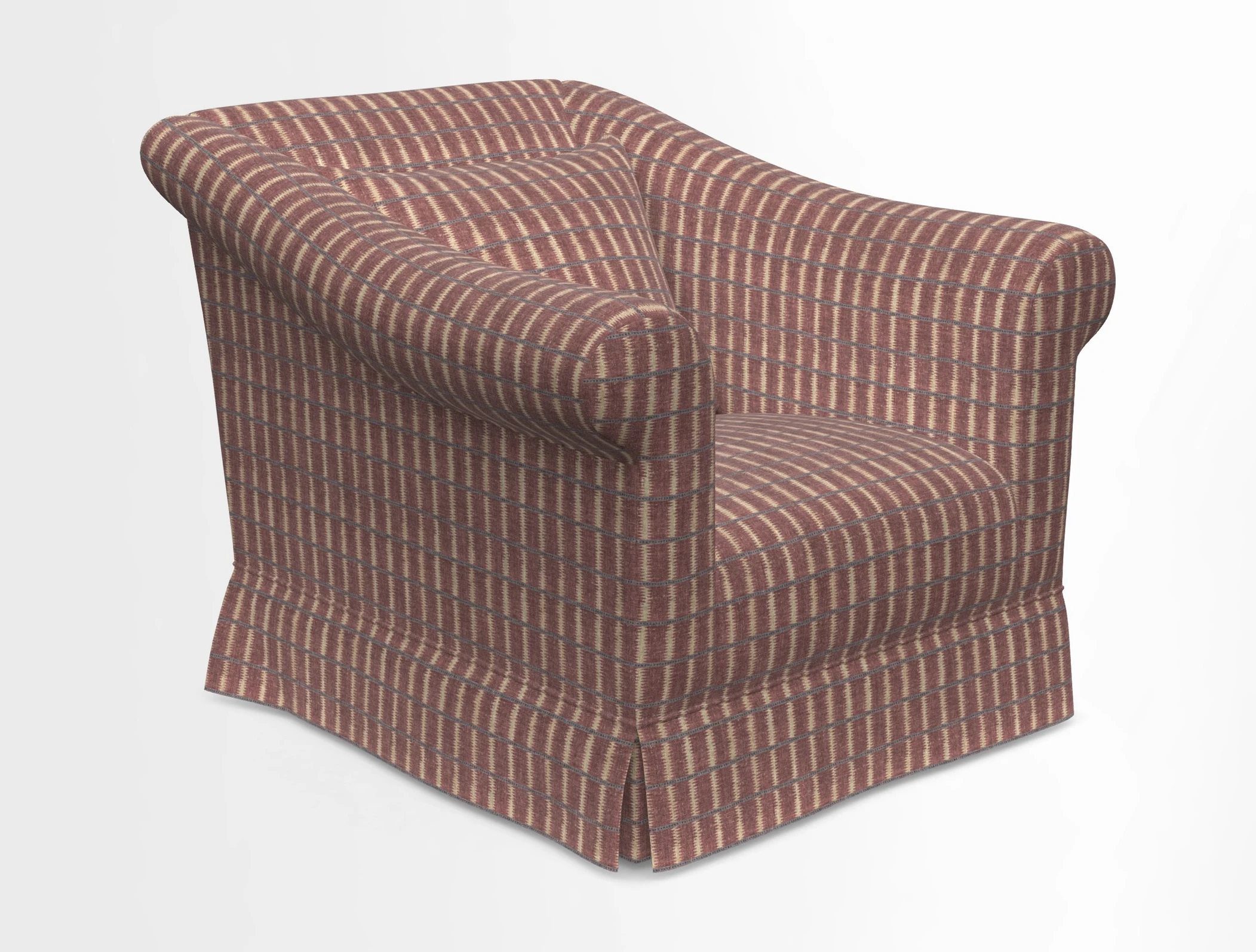 Turnberry Chair in Two Tone Plain Biscuit 
