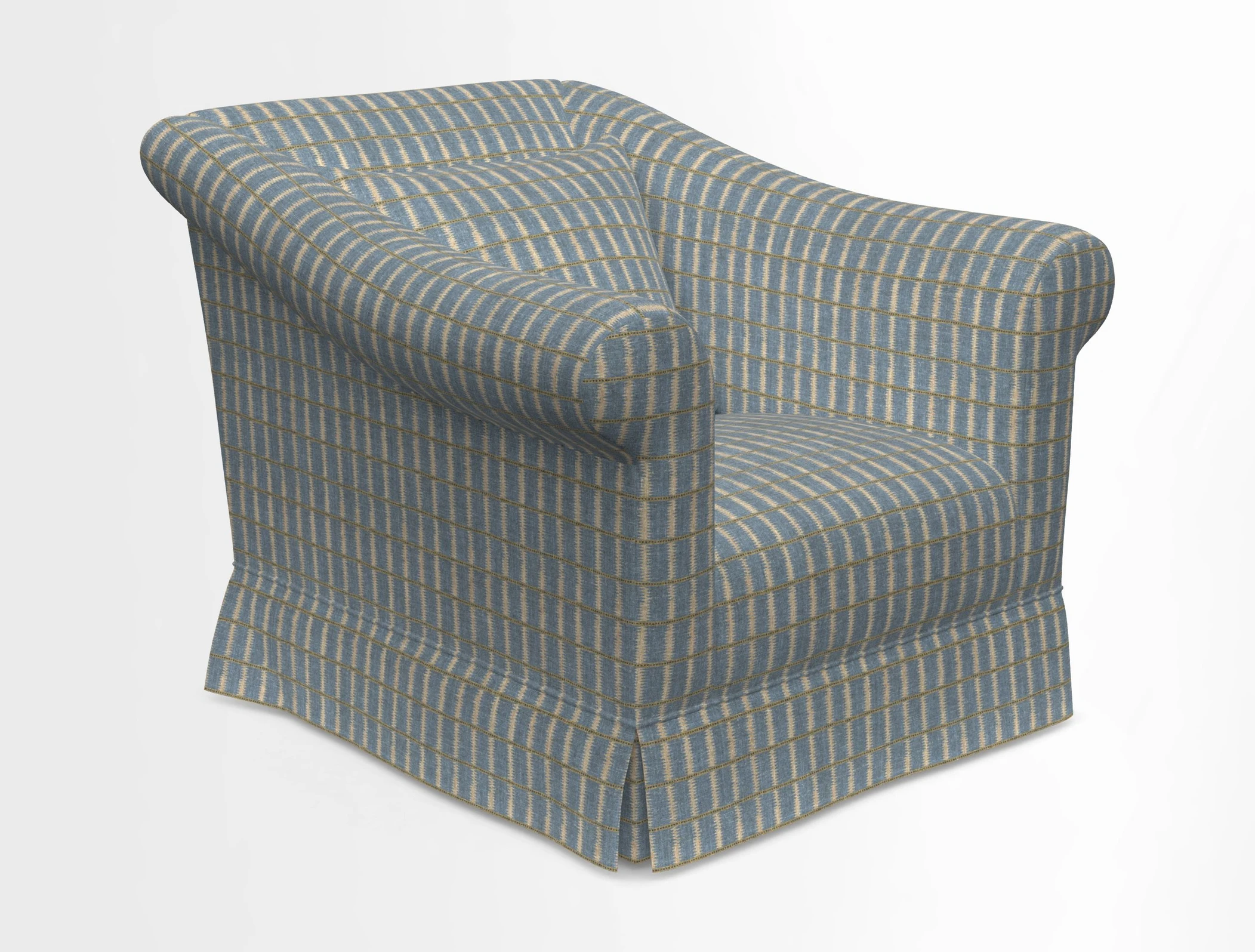 Turnberry Chair in Two Tone Plain Biscuit 