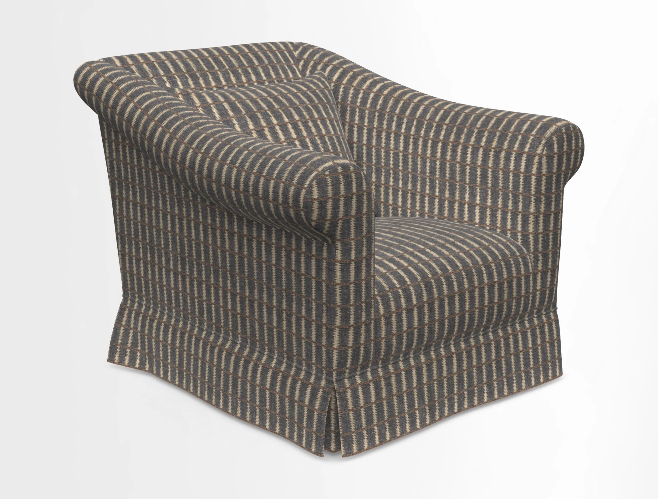 Turnberry Chair in Two Tone Plain Biscuit 