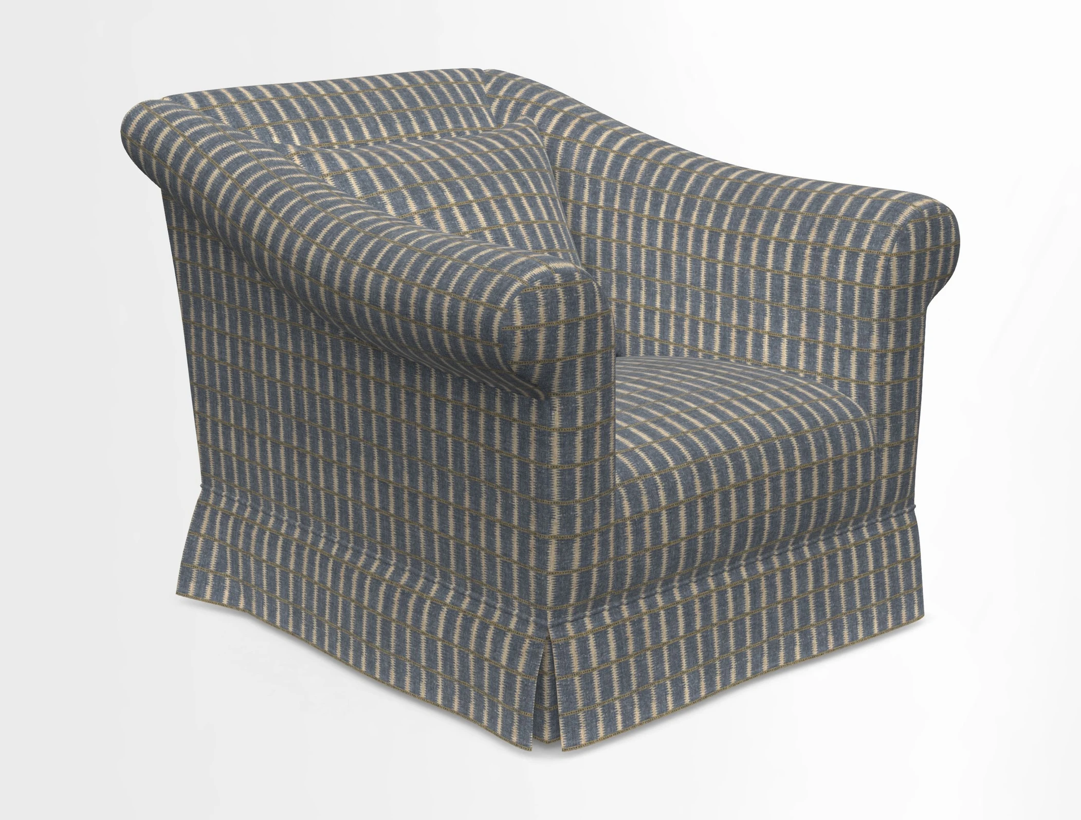 Turnberry Chair in Two Tone Plain Biscuit 